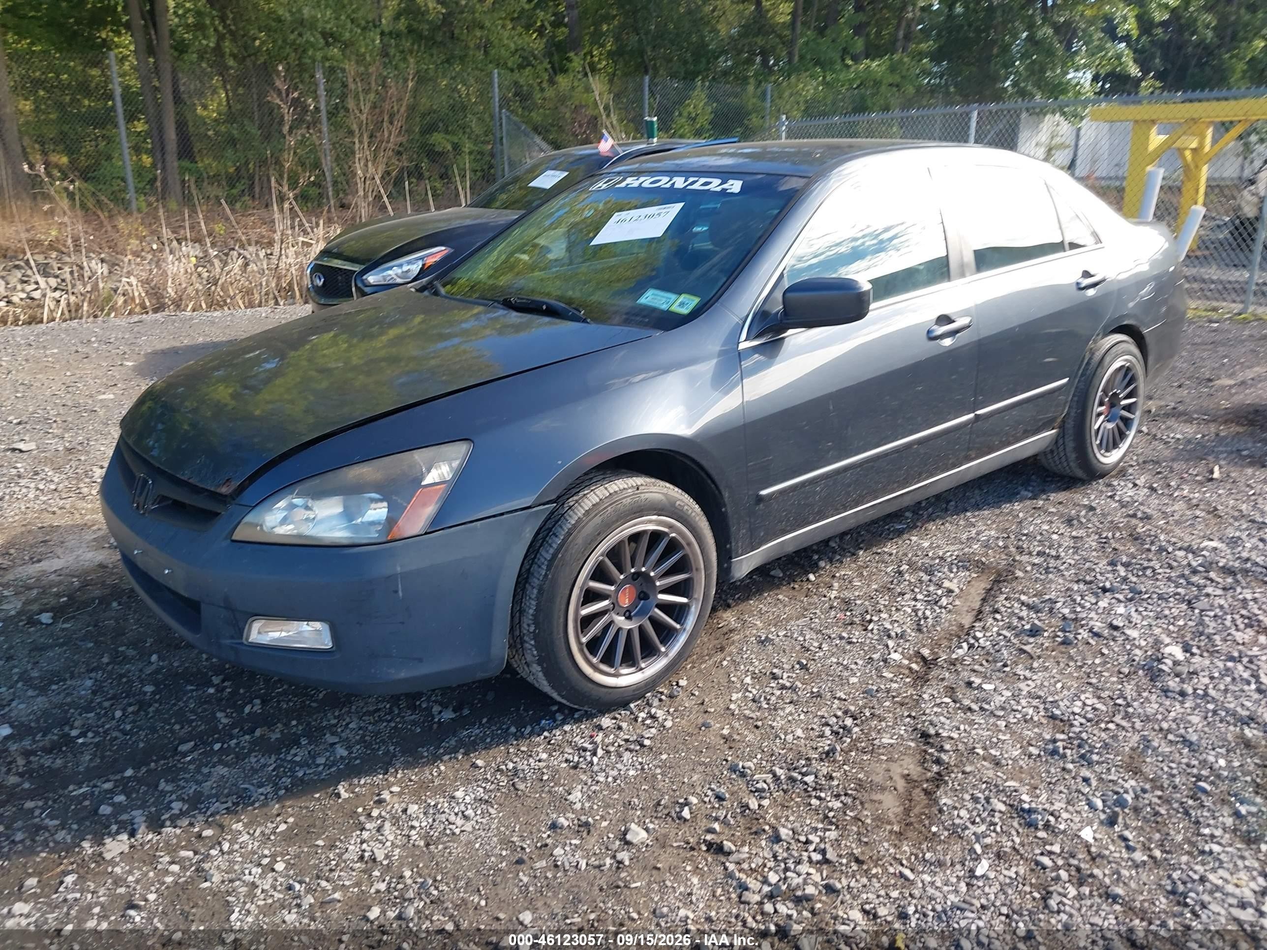 2007 Honda Accord 3.0 Se Серый vin: 1HGCM66437A058818