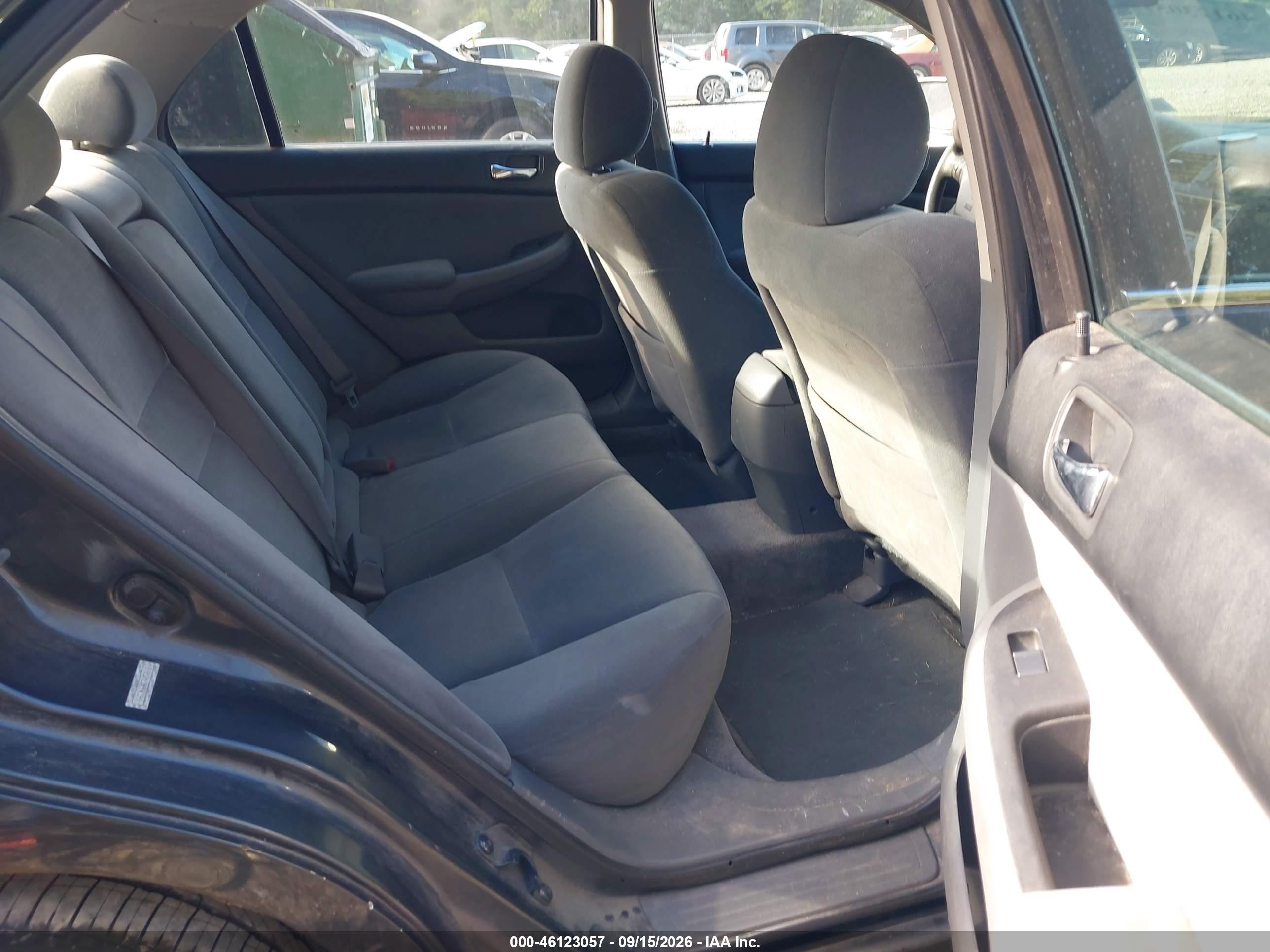 2007 Honda Accord 3.0 Se Серый vin: 1HGCM66437A058818