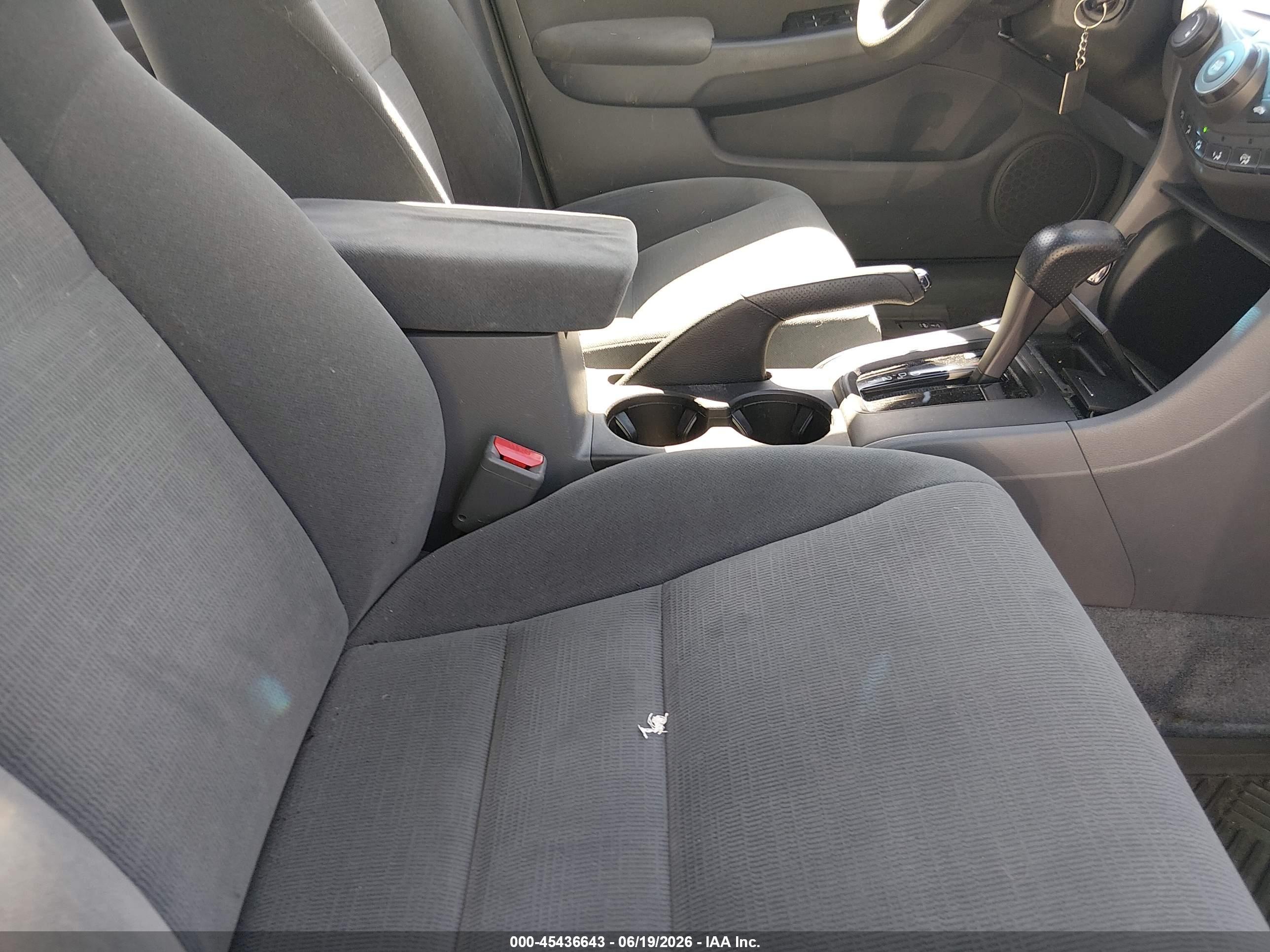 2007 Honda Accord 3.0 Se Gray vin: 1HGCM66437A078695
