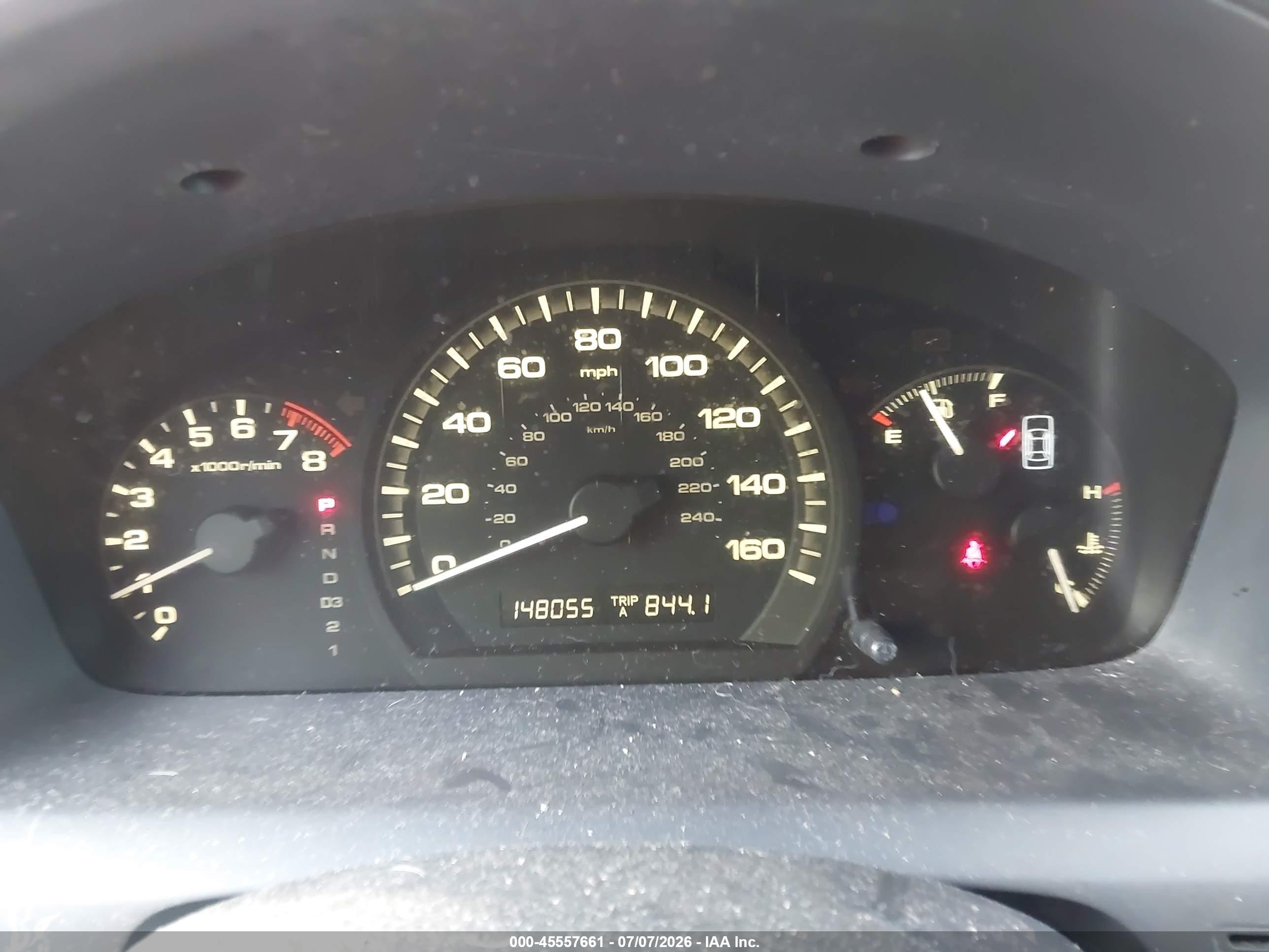 2007 Honda Accord 3.0 Se Blue vin: 1HGCM66437A079863