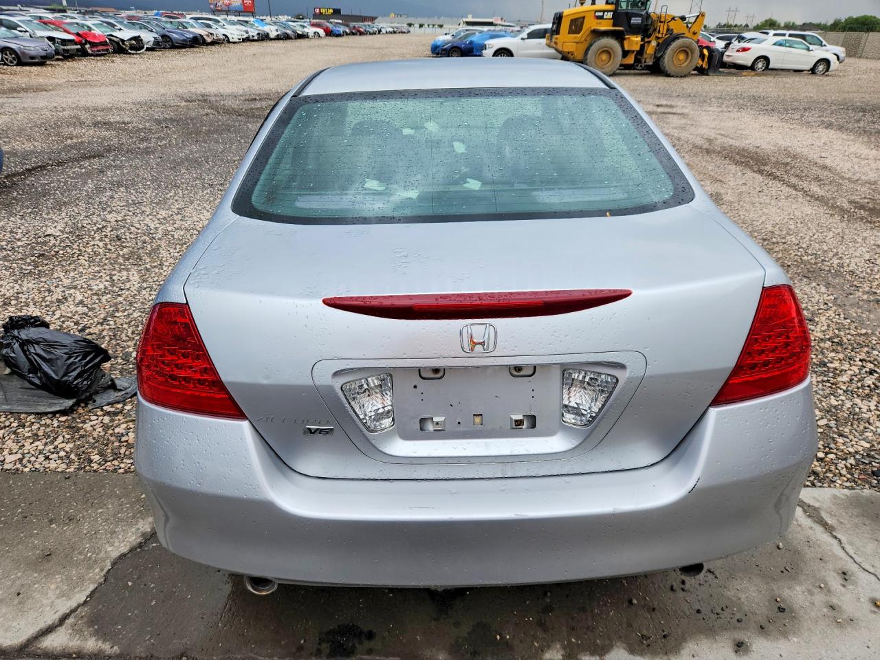 2007 Honda Accord Se Silver vin: 1HGCM66437A090524