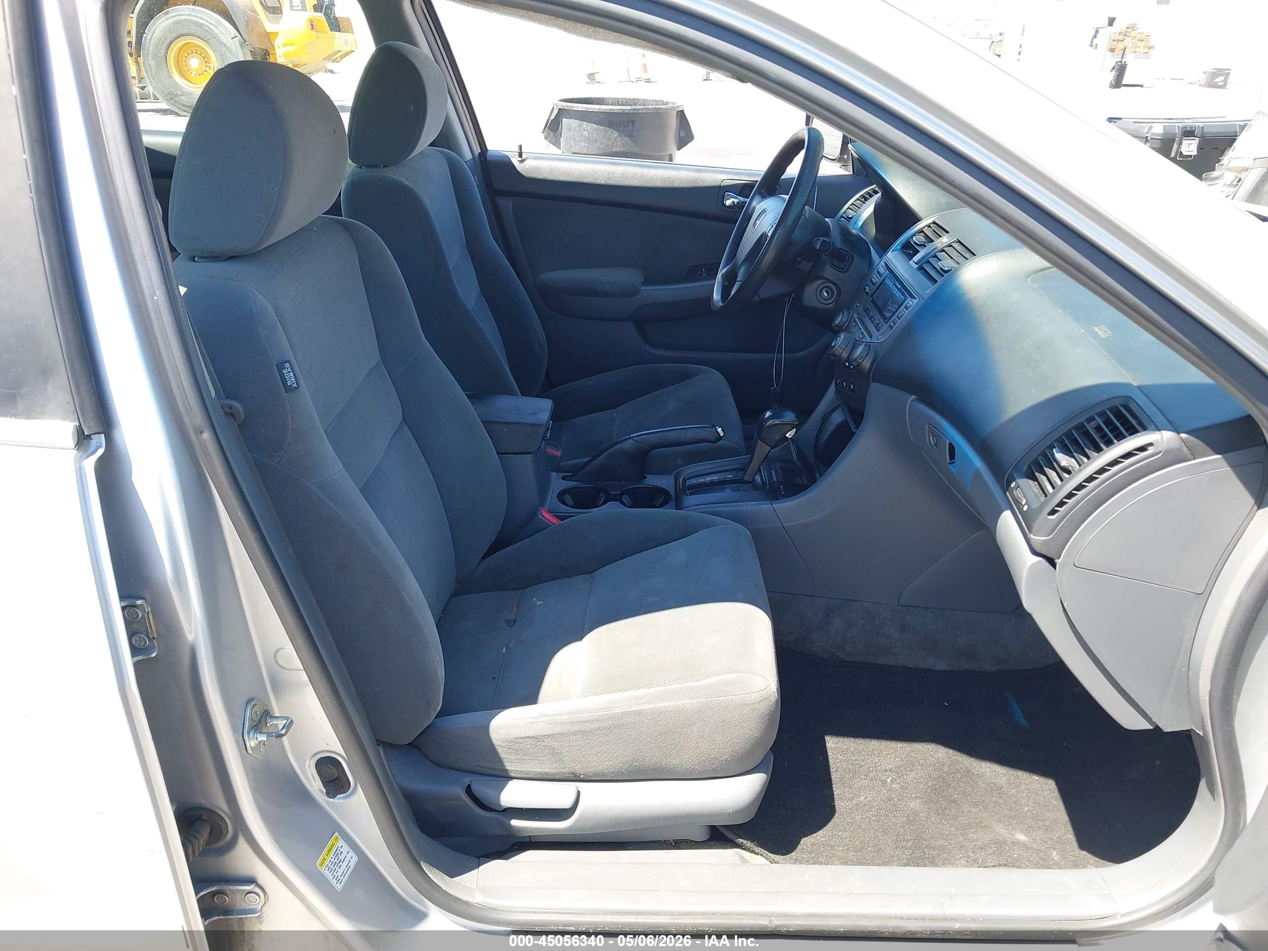 2007 Honda Accord 3.0 Se Серый vin: 1HGCM66447A104060