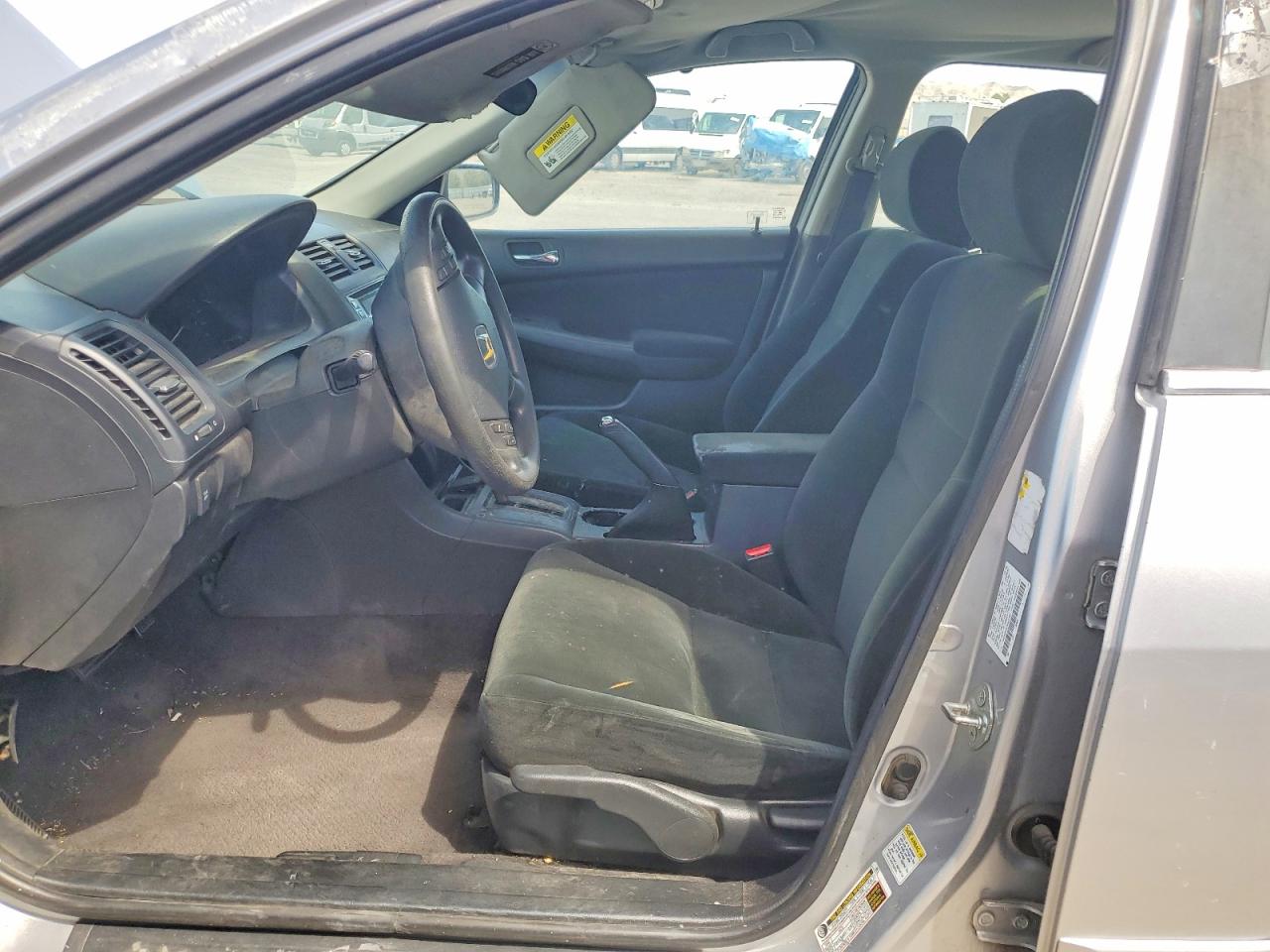 2007 Honda Accord Se Silver vin: 1HGCM66457A044290