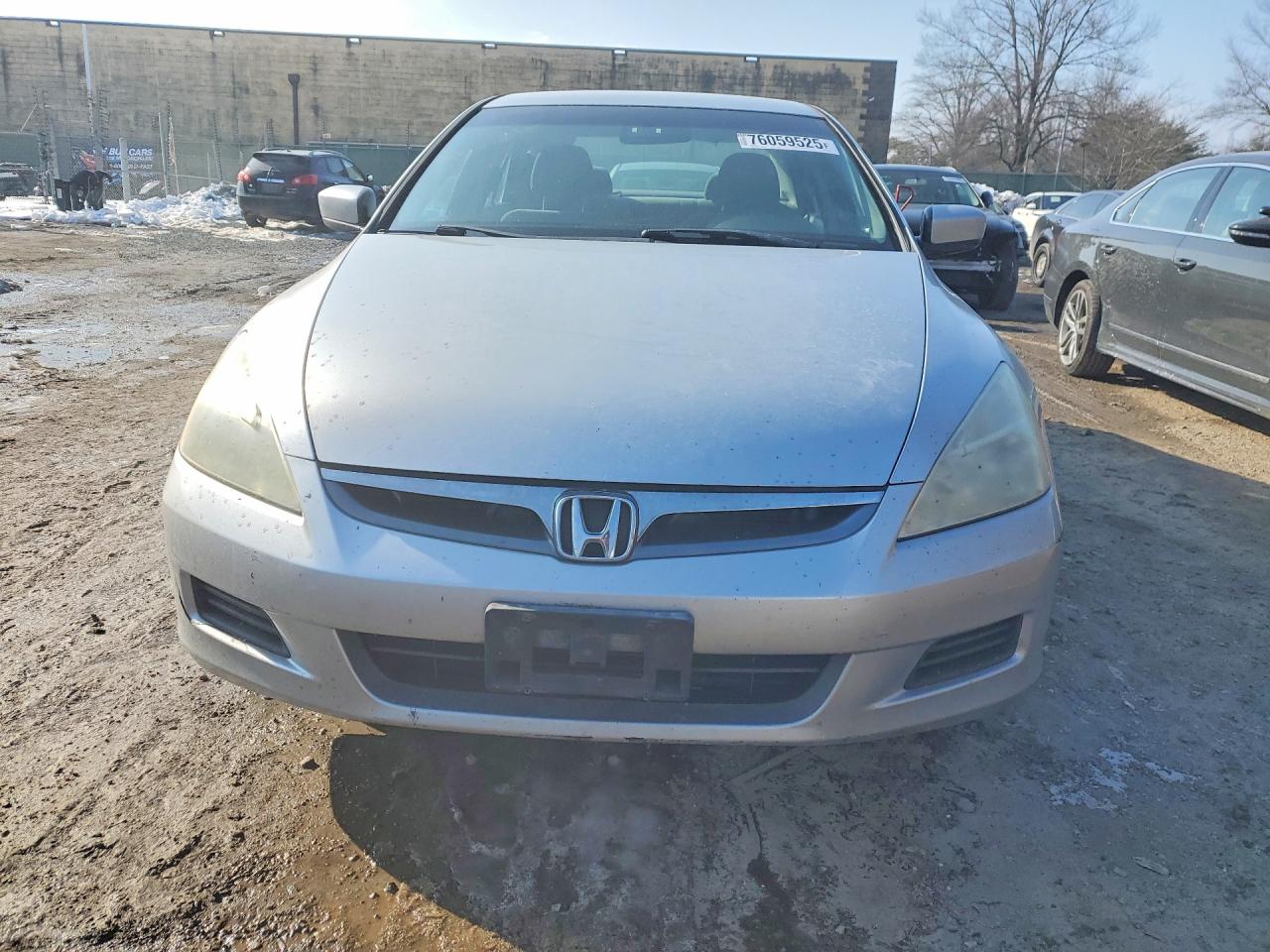 2007 Honda Accord Se Silver vin: 1HGCM66457A045522