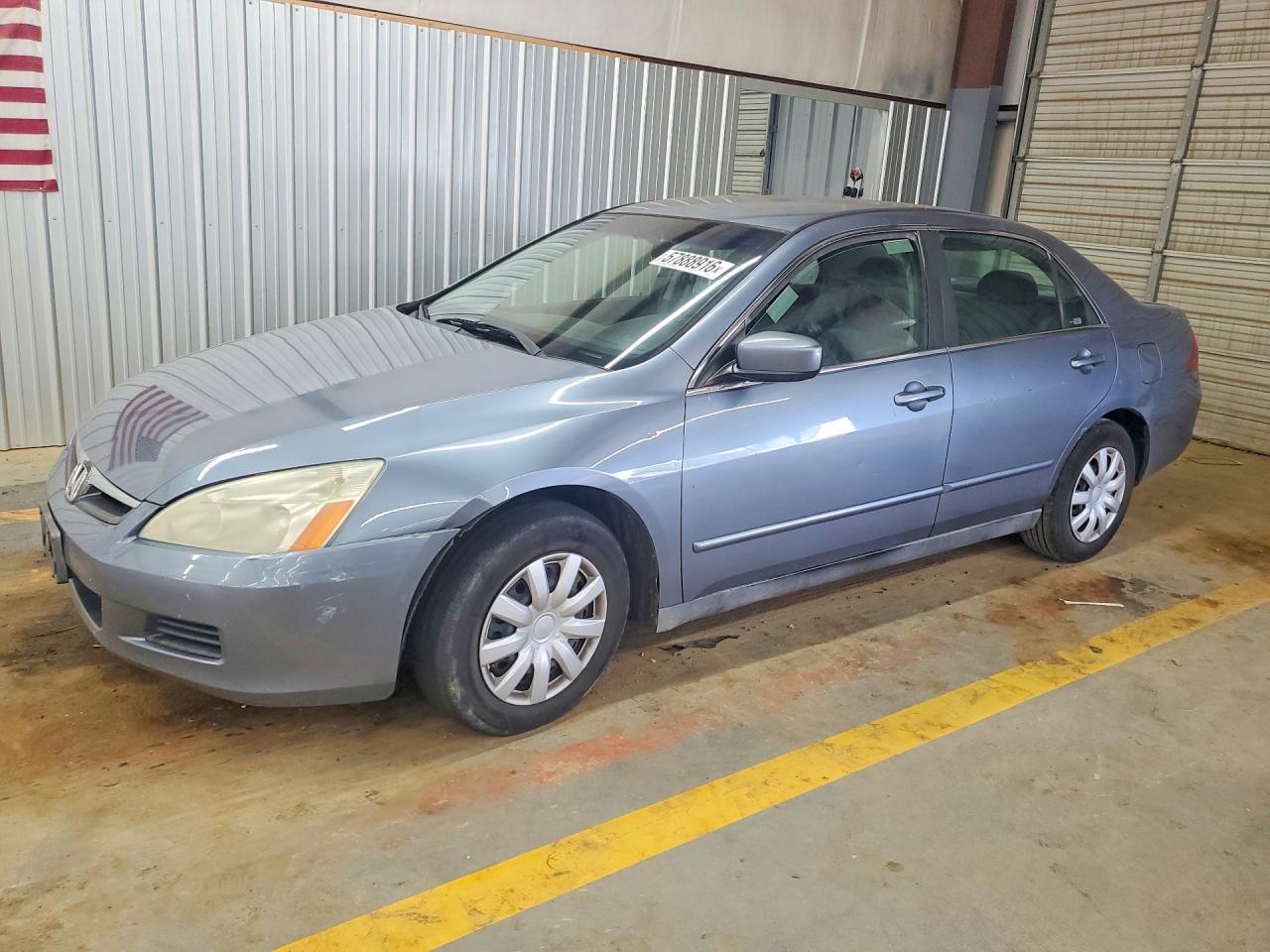 2007 Honda Accord Se Blue vin: 1HGCM66457A056357