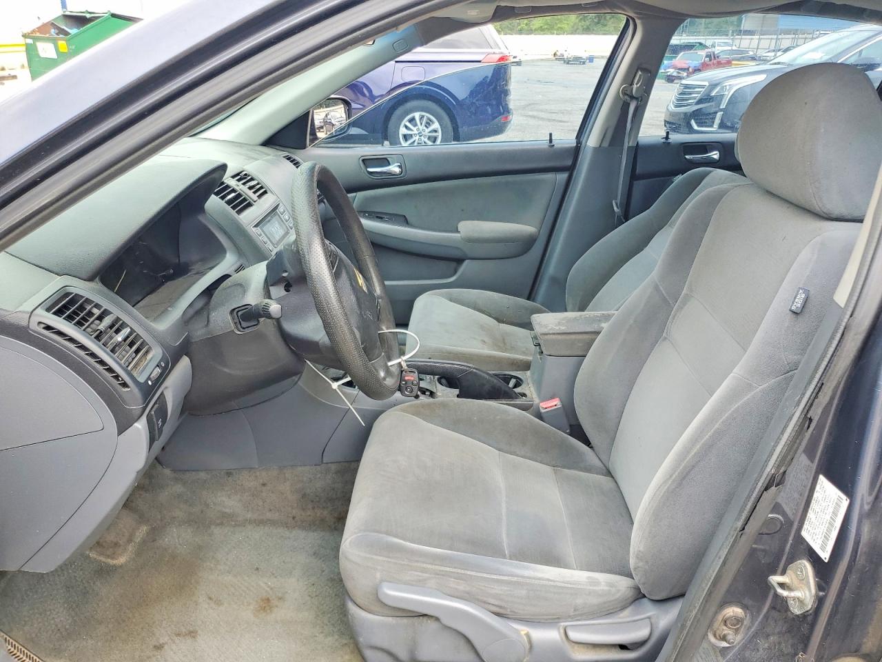 2007 Honda Accord Se Gray vin: 1HGCM66457A056830