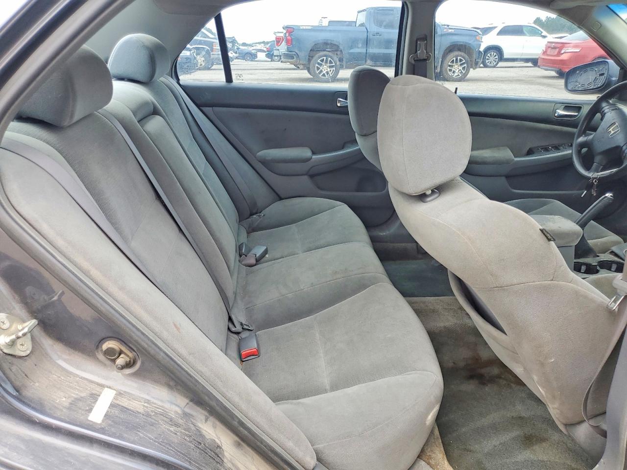 2007 Honda Accord Se Gray vin: 1HGCM66457A056830