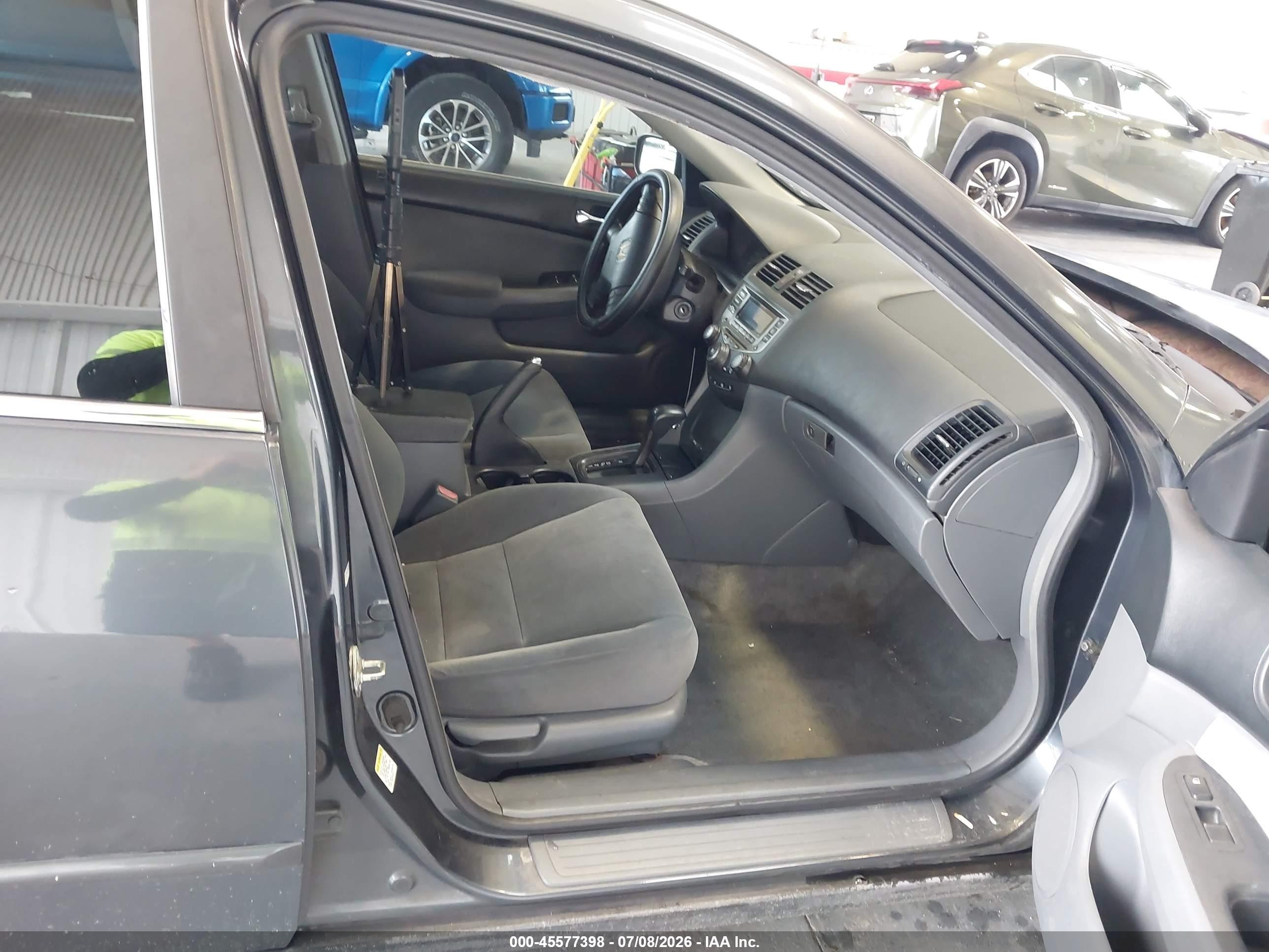 2007 Honda Accord 3.0 Se Black vin: 1HGCM66457A066368