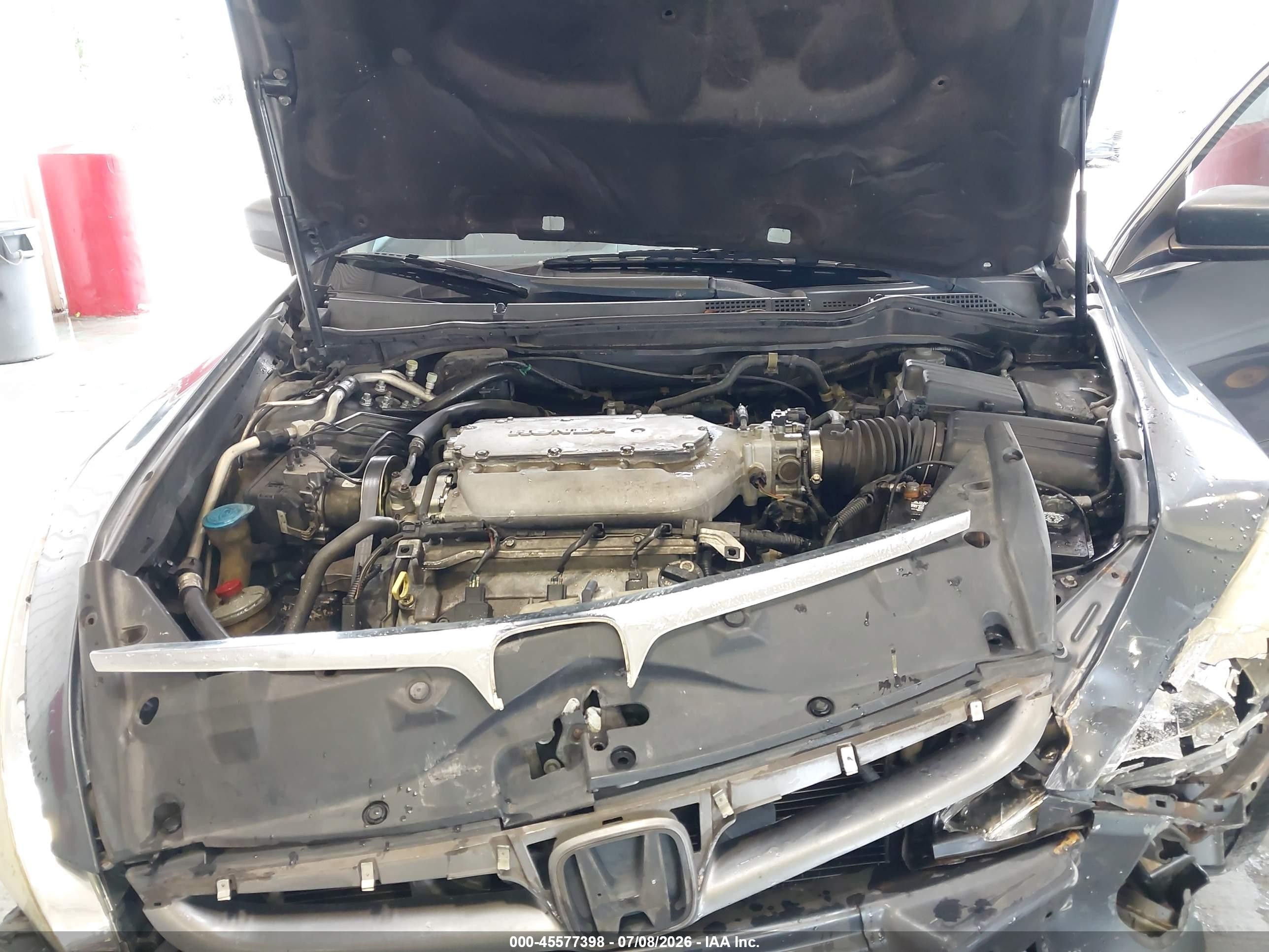 2007 Honda Accord 3.0 Se Black vin: 1HGCM66457A066368