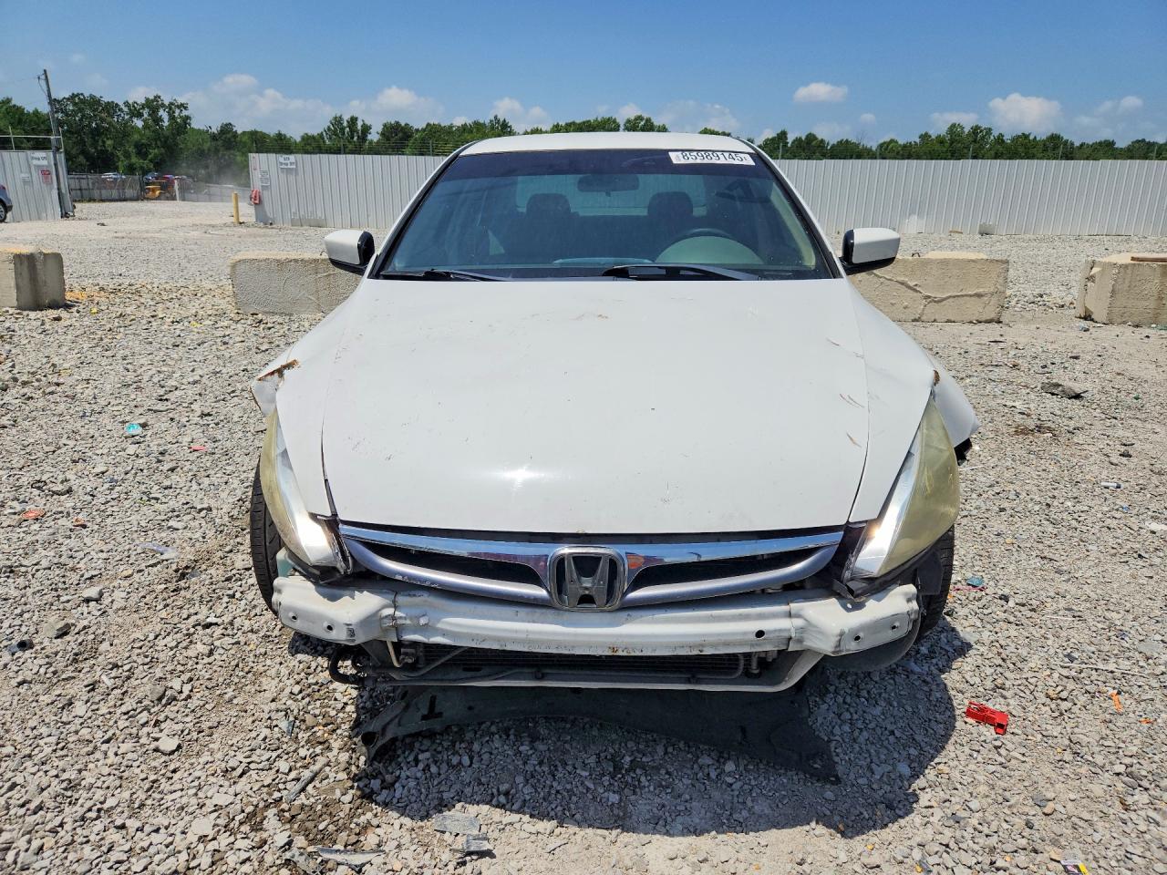 2007 Honda Accord Se White vin: 1HGCM66467A047067