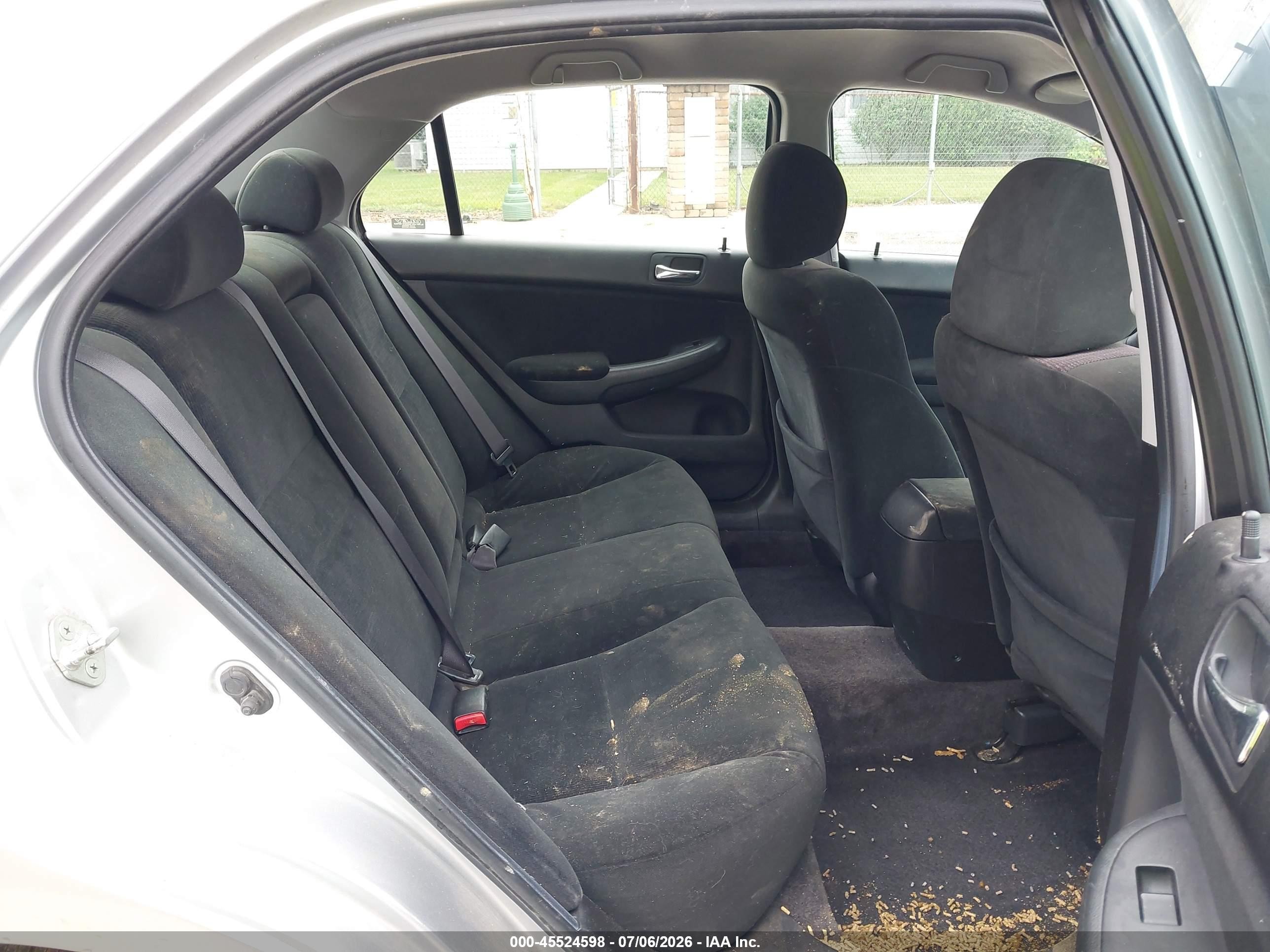 2007 Honda Accord 3.0 Se Silver vin: 1HGCM66467A102469