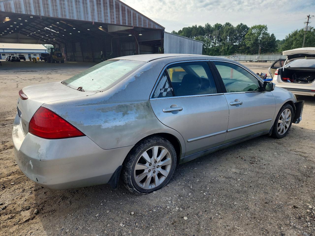 2007 Honda Accord Se Серебряный vin: 1HGCM66477A047417