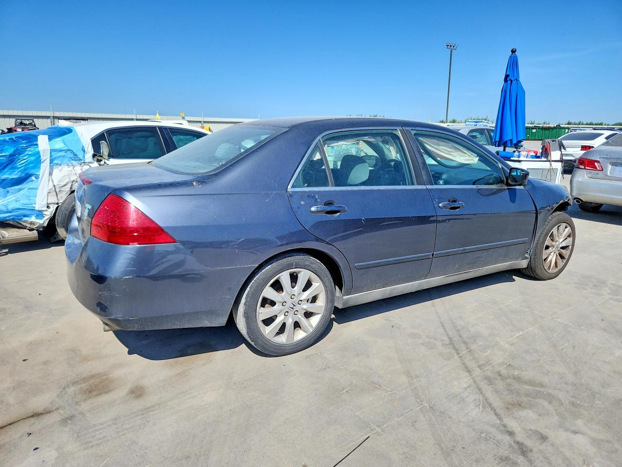 2007 Honda Accord Se Угольный vin: 1HGCM66477A050690
