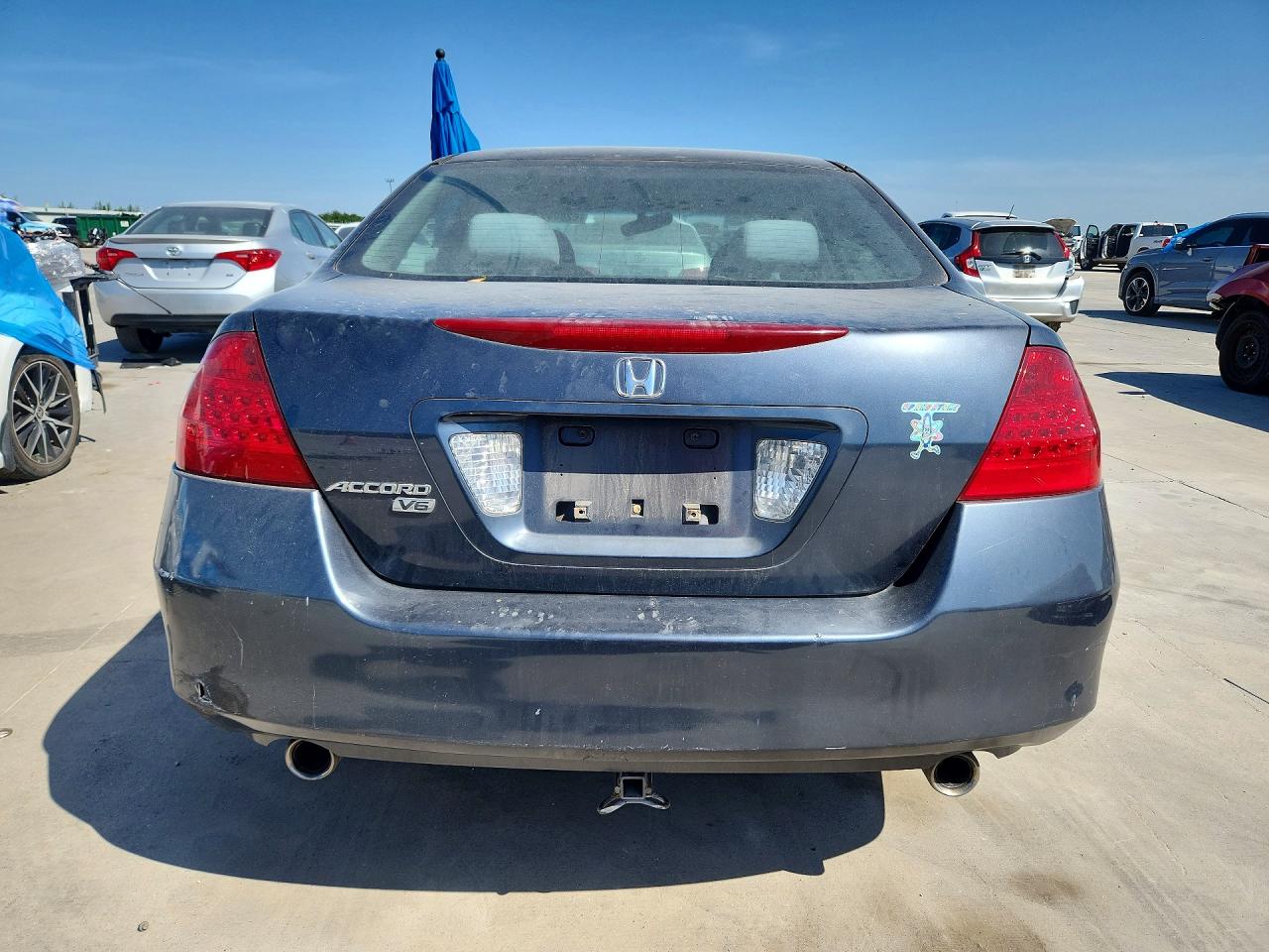 2007 Honda Accord Se Угольный vin: 1HGCM66477A050690
