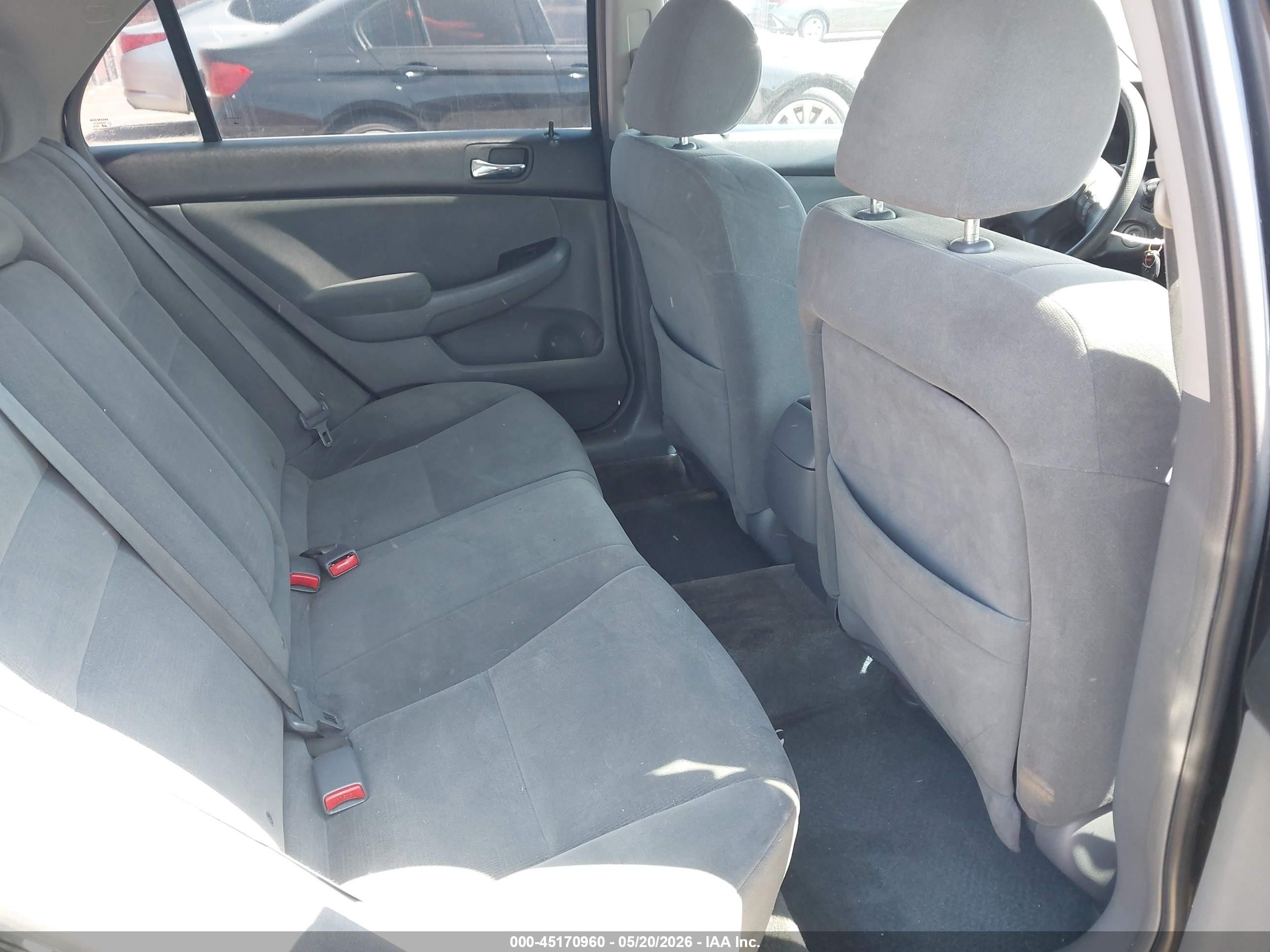 2007 Honda Accord 3.0 Se Gray vin: 1HGCM66477A084841