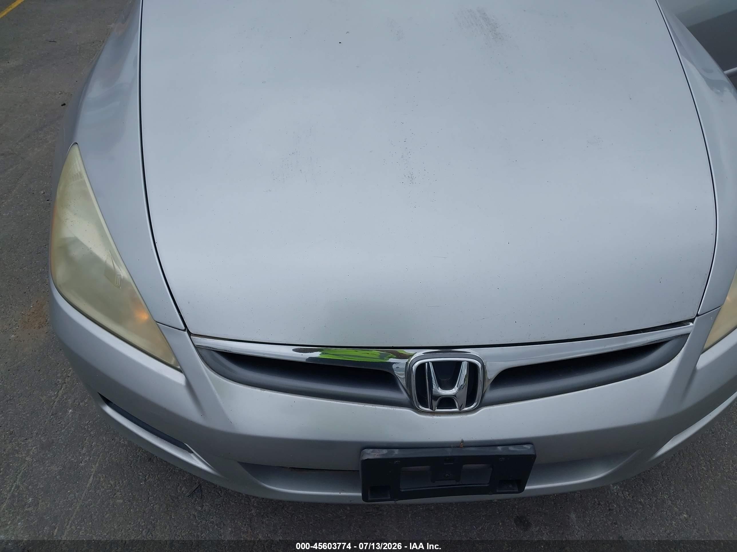 2007 Honda Accord 3.0 Se Gray vin: 1HGCM66477A085360