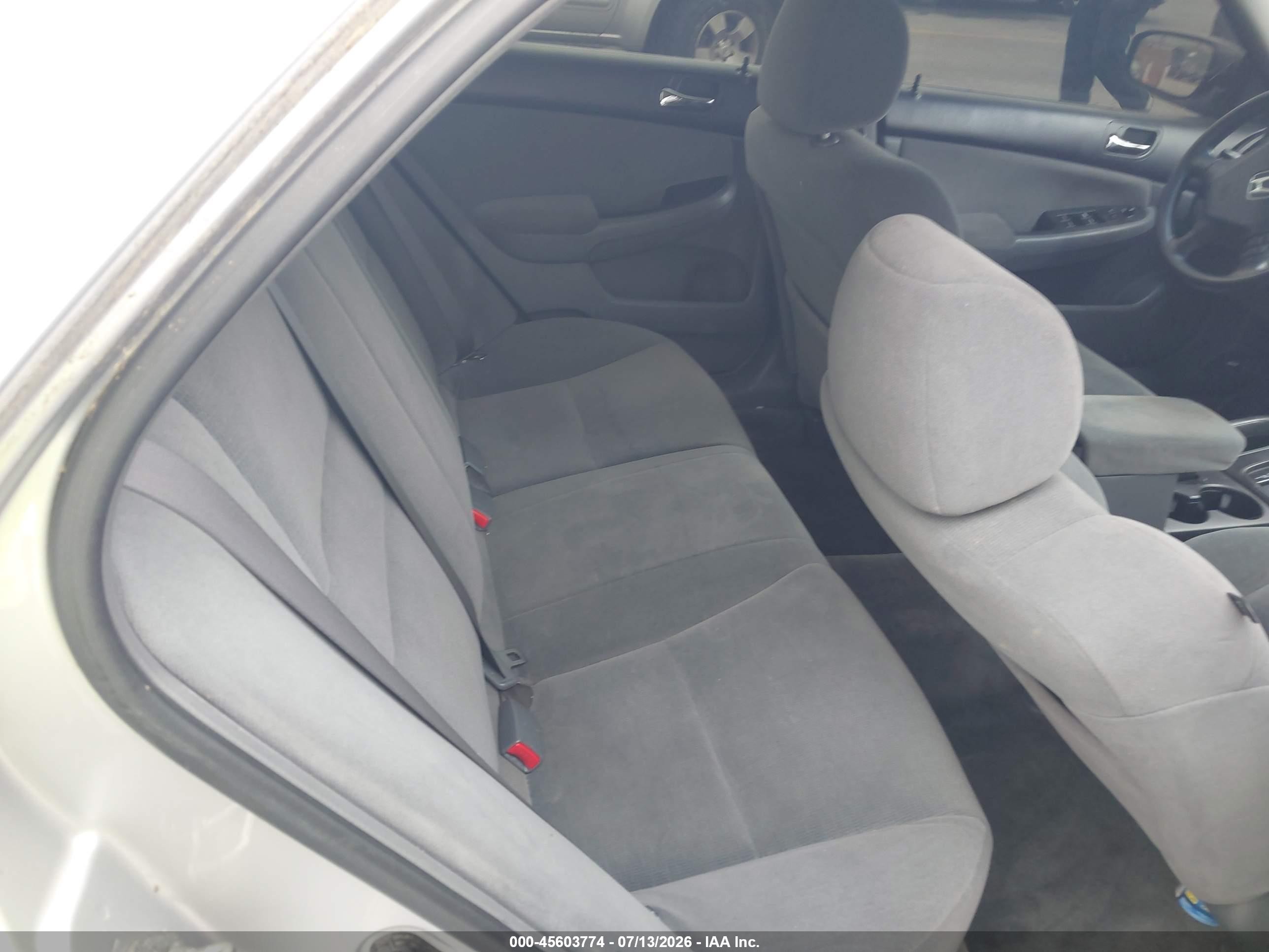 2007 Honda Accord 3.0 Se Gray vin: 1HGCM66477A085360