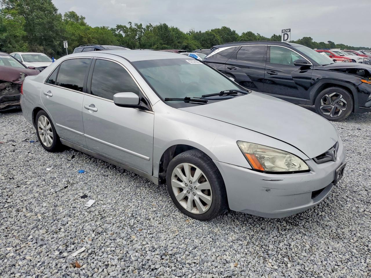 2007 Honda Accord Se Silver vin: 1HGCM66487A010425