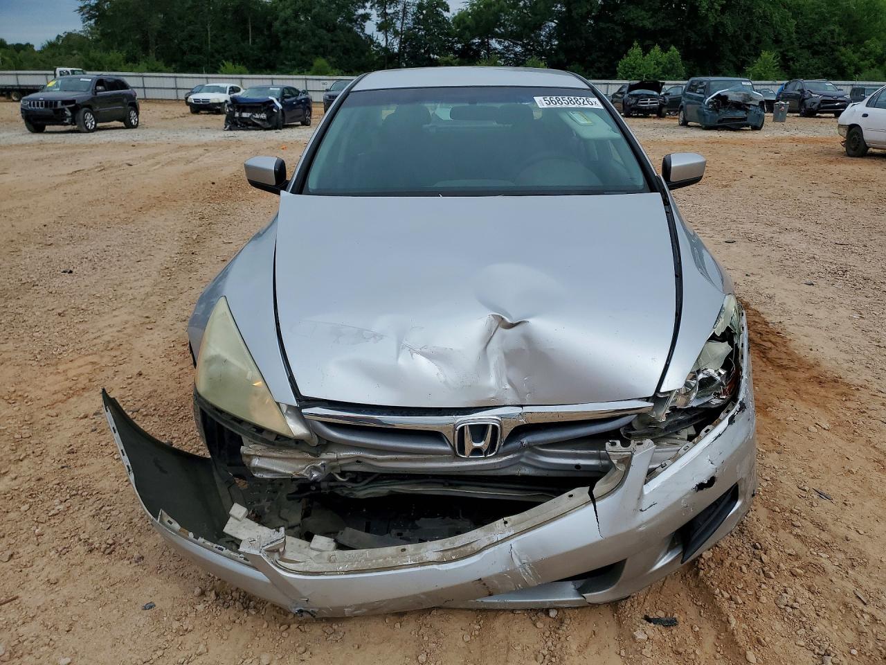 2007 Honda Accord Se Серебряный vin: 1HGCM66487A018203