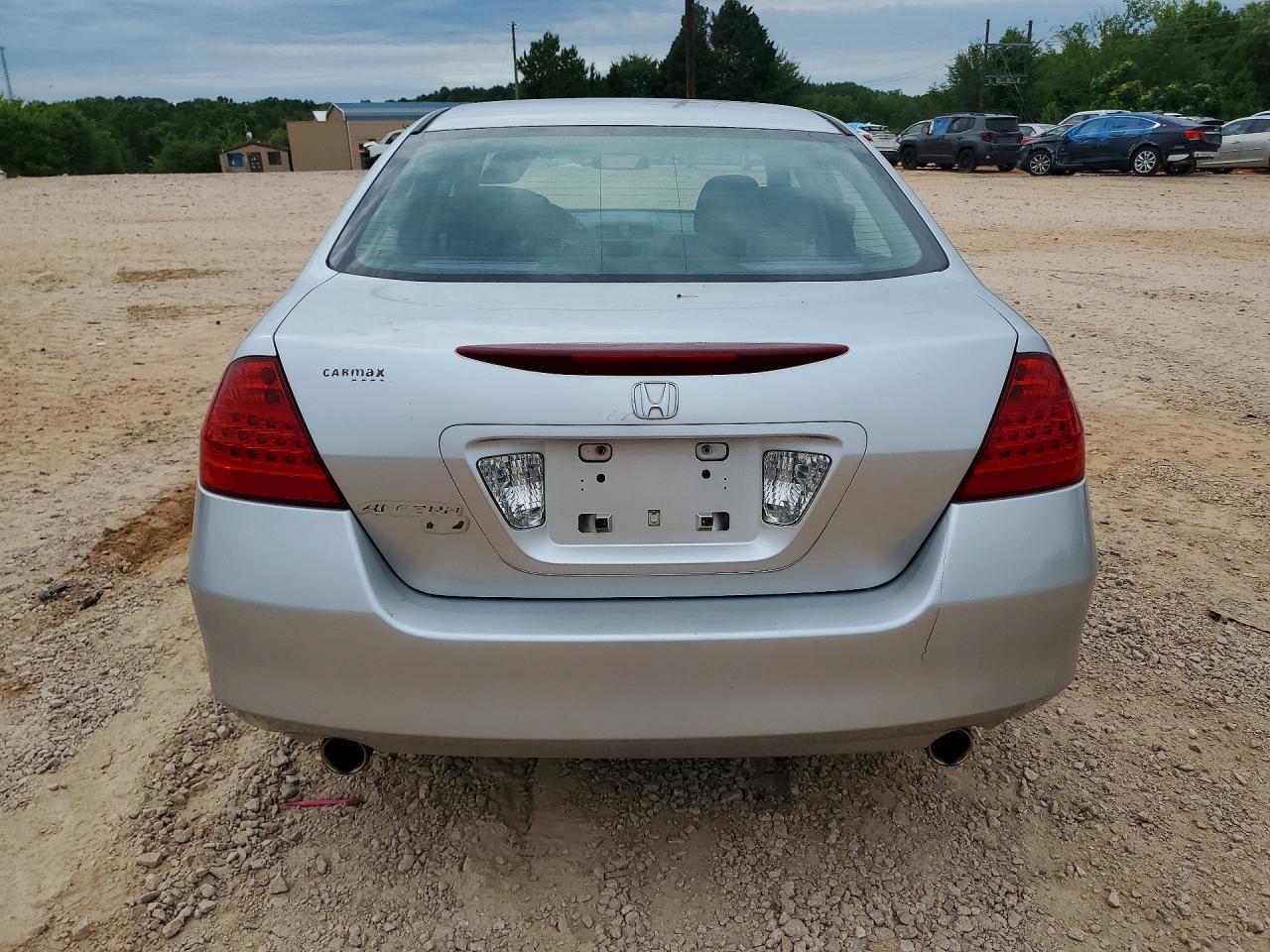 2007 Honda Accord Se Серебряный vin: 1HGCM66487A018203