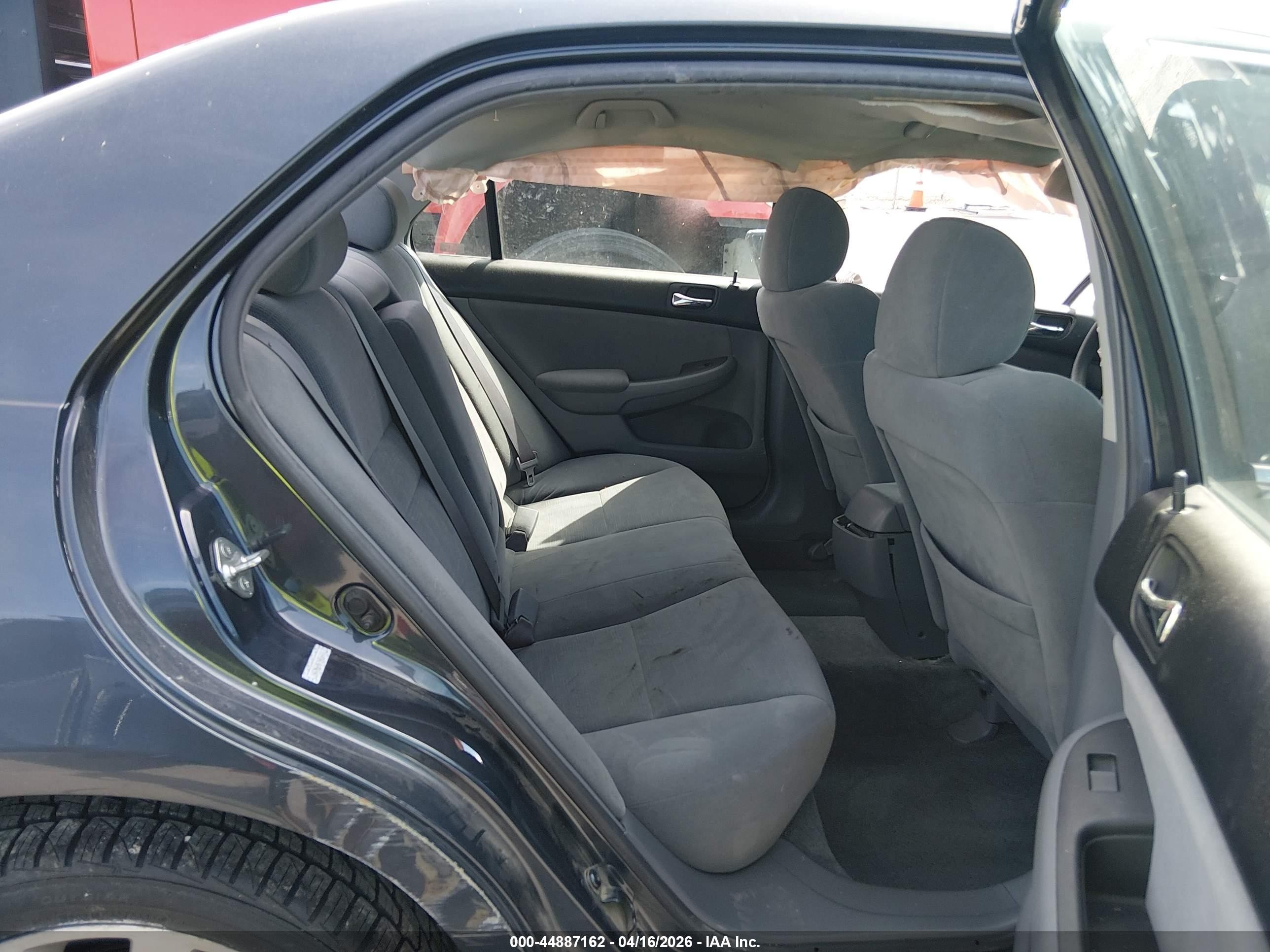 2007 Honda Accord 3.0 Se Gray vin: 1HGCM66487A036653