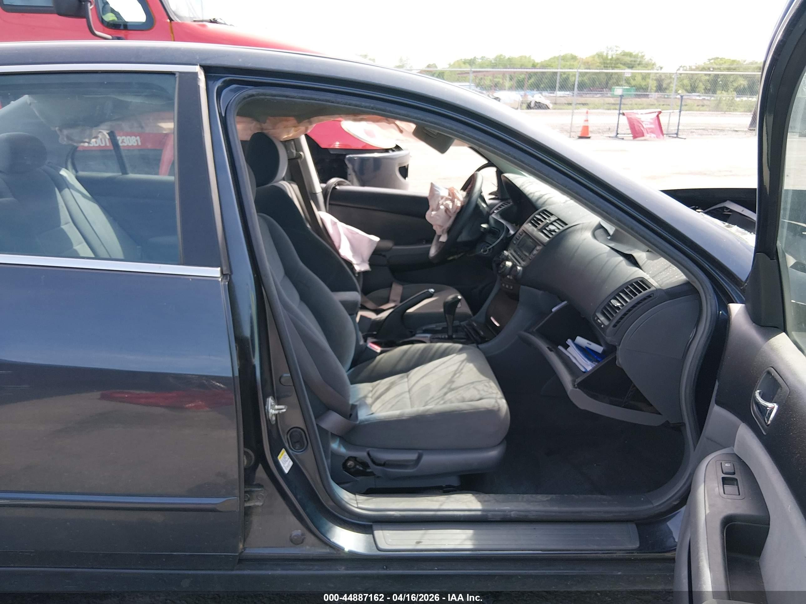 2007 Honda Accord 3.0 Se Gray vin: 1HGCM66487A036653