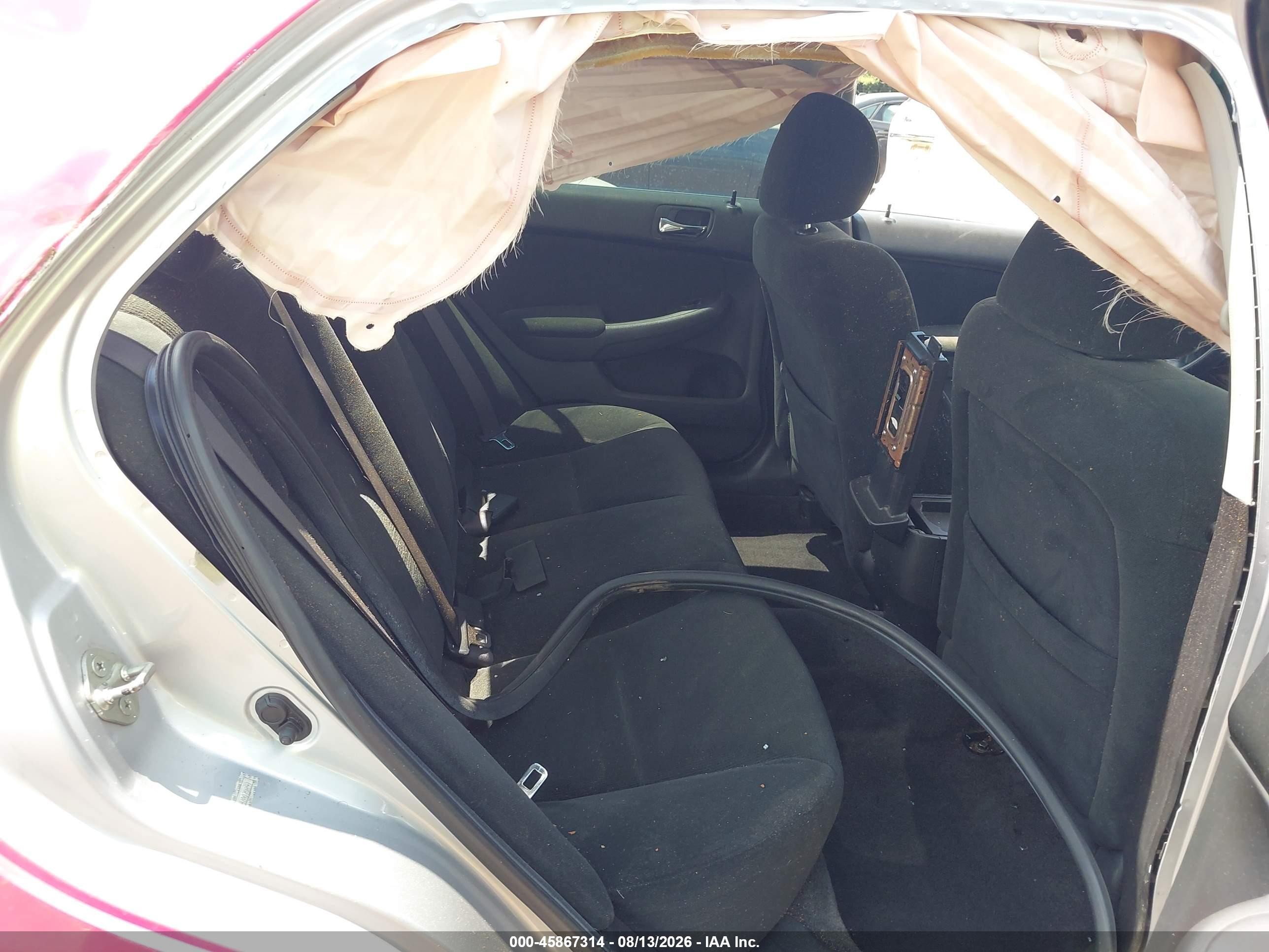 2007 Honda Accord 3.0 Se Pink vin: 1HGCM66487A070897