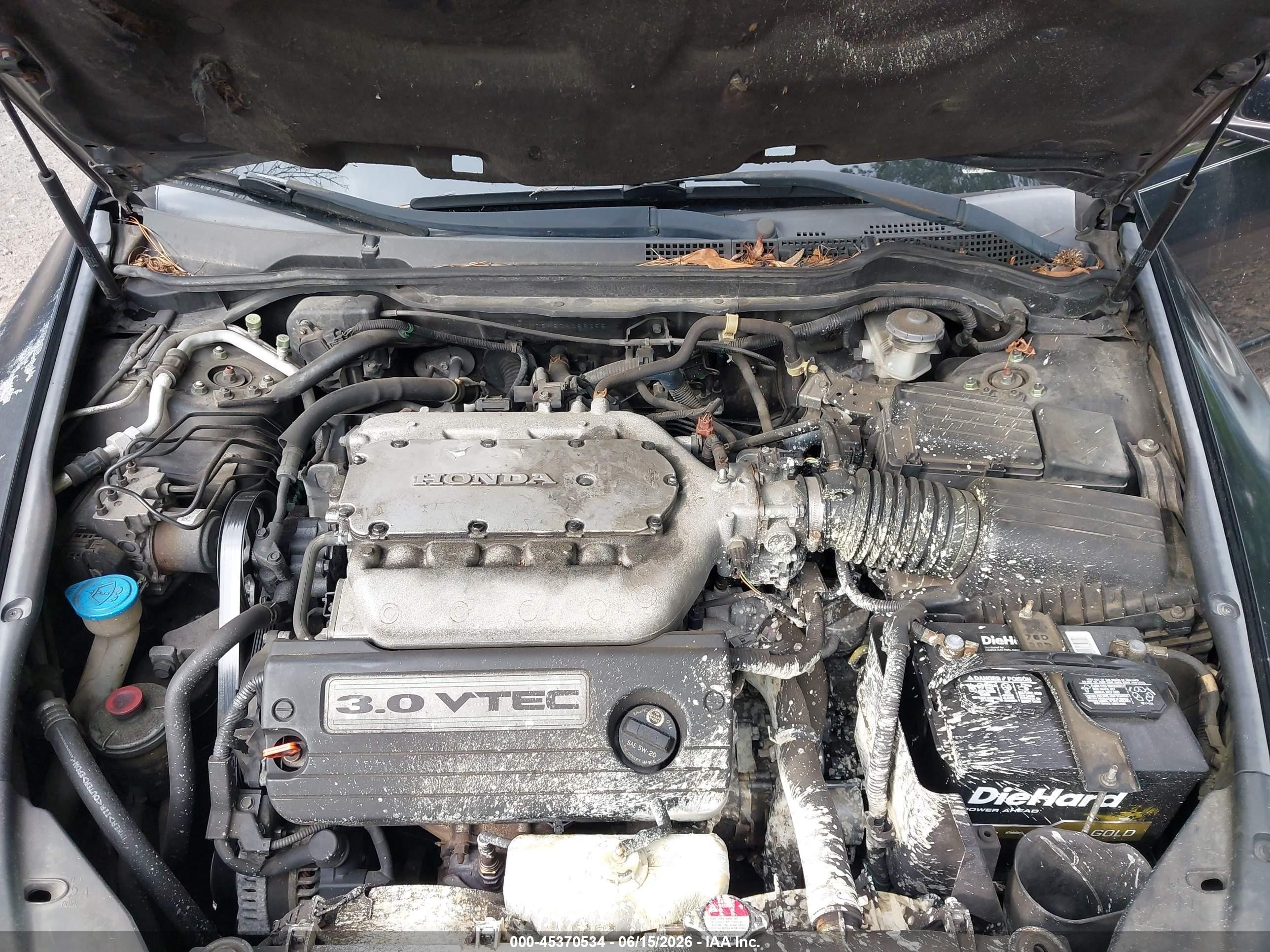 2007 Honda Accord 3.0 Se Черный vin: 1HGCM66487A086355