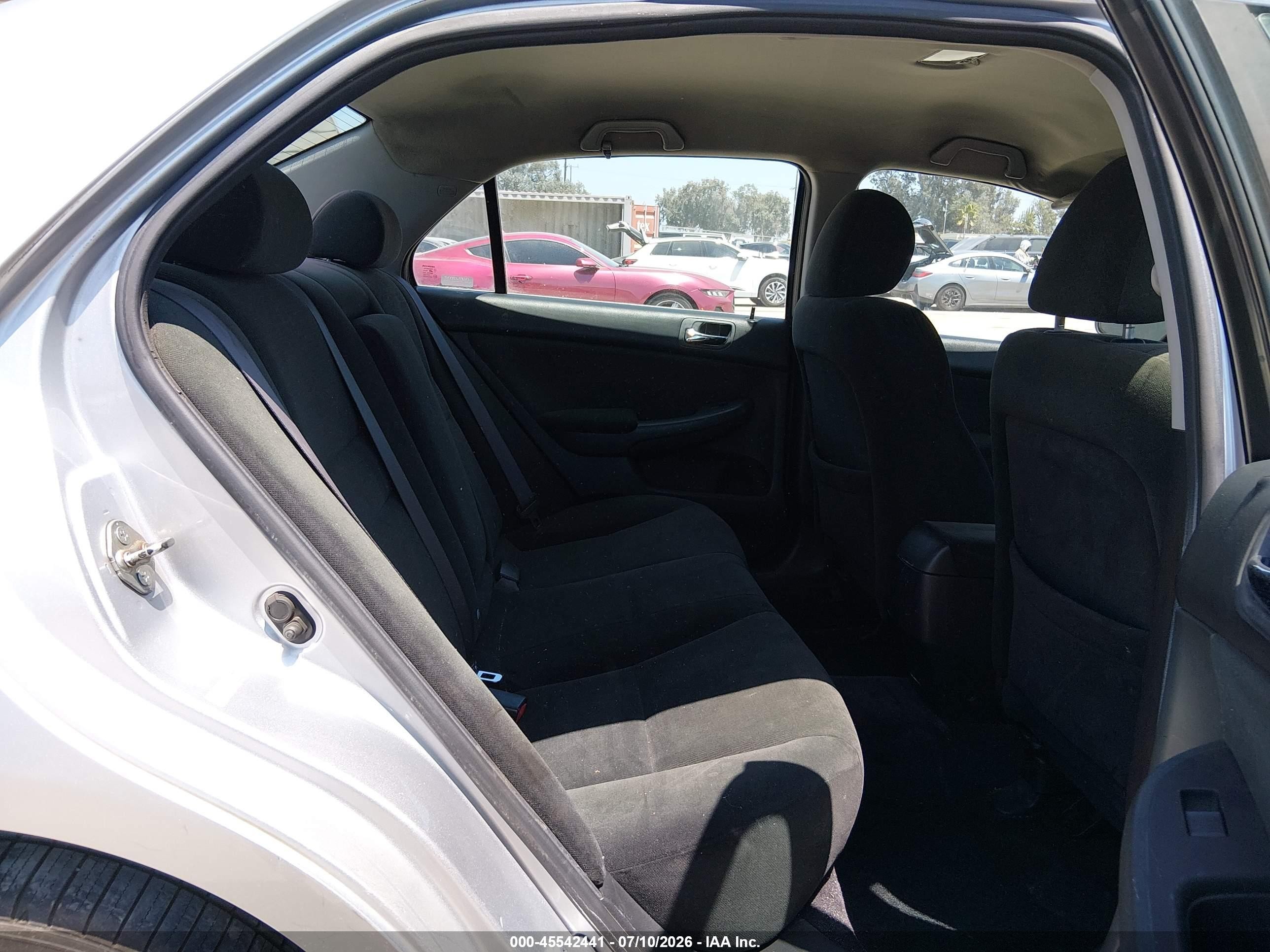 2007 Honda Accord 3.0 Se Gray vin: 1HGCM66497A038167
