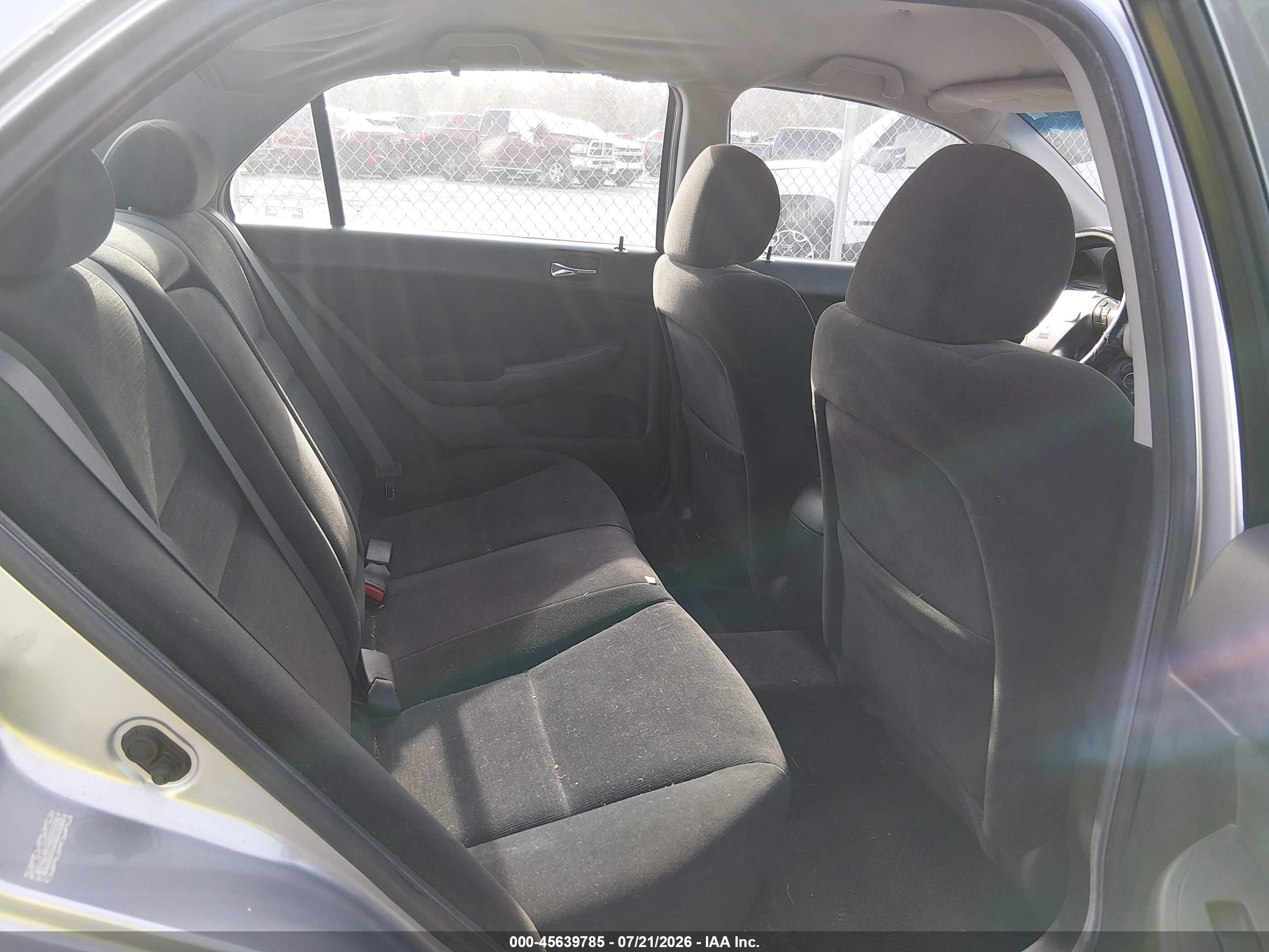 2007 Honda Accord 3.0 Se Gray vin: 1HGCM664X7A060971