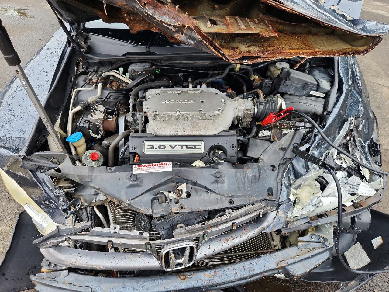 2007 Honda Accord Se Синий vin: 1HGCM664X7A089841
