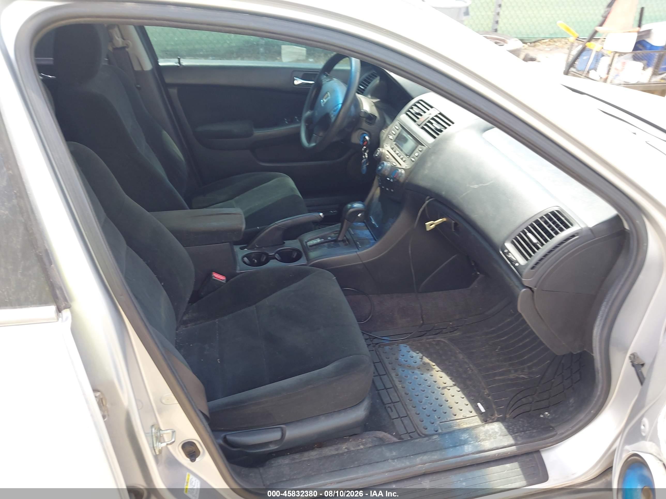 2007 Honda Accord 3.0 Se Серебряный vin: 1HGCM664X7A105732