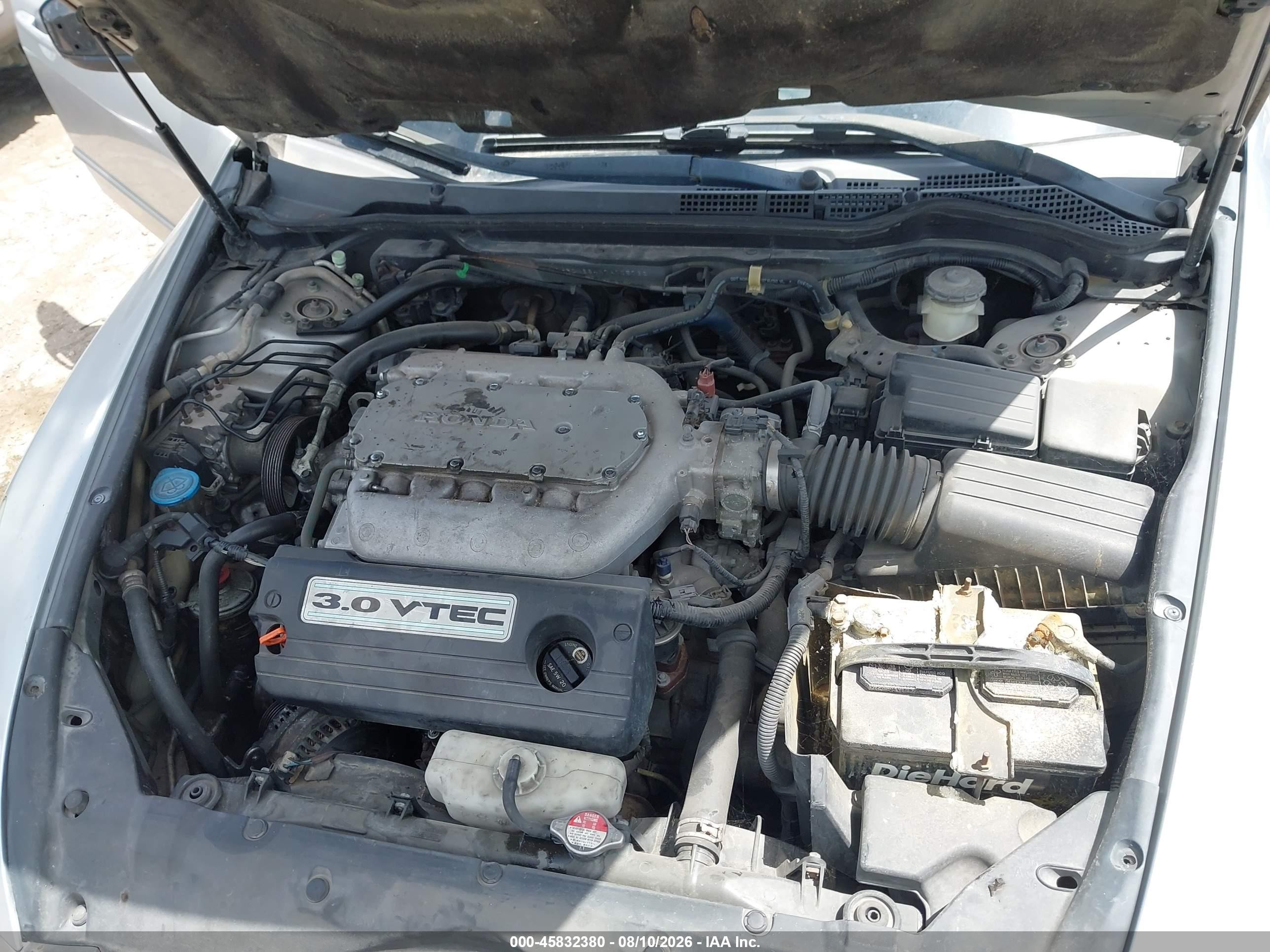 2007 Honda Accord 3.0 Se Серебряный vin: 1HGCM664X7A105732