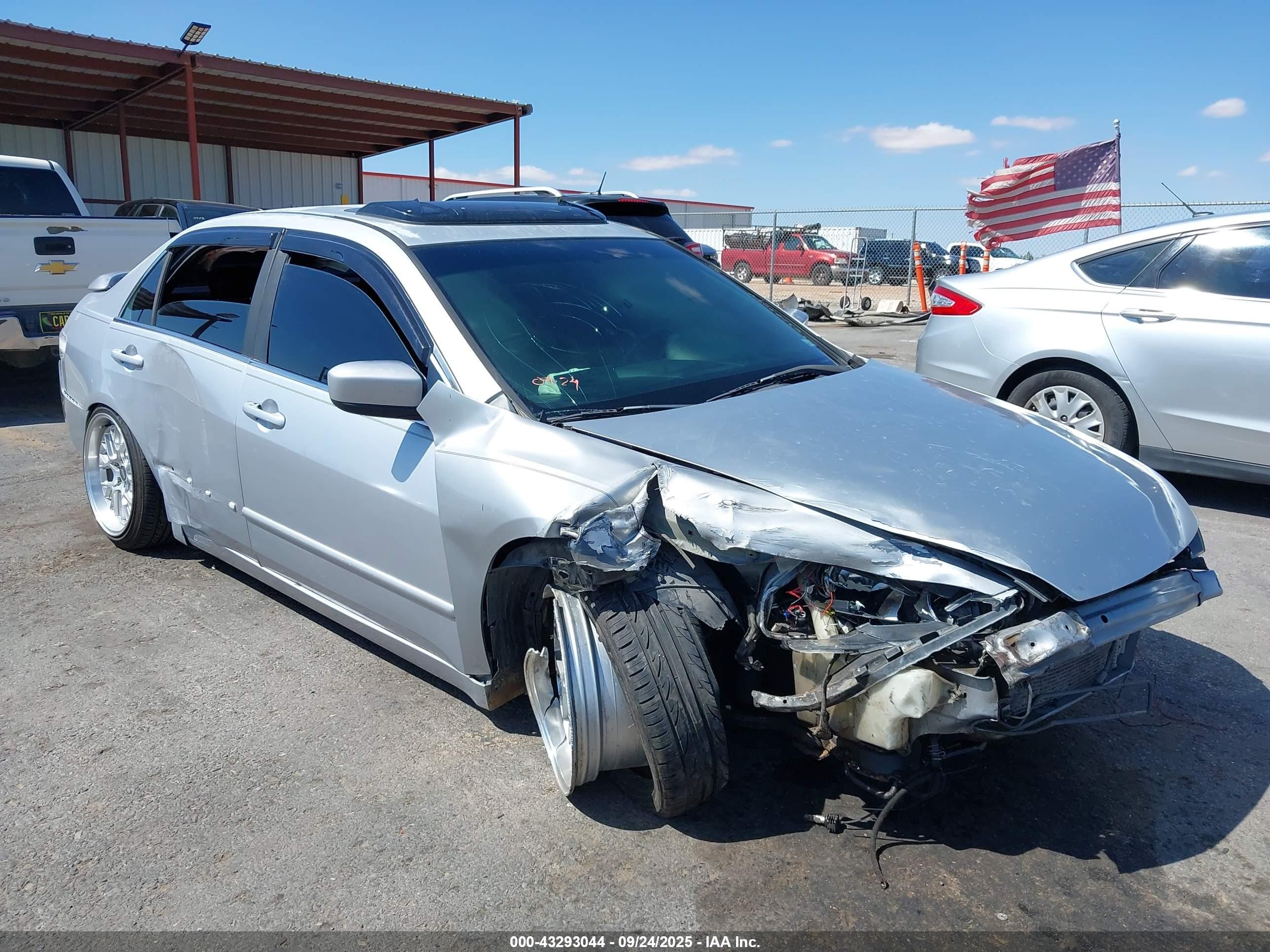 2003 Honda Accord 3.0 Ex Silver vin: 1HGCM66503A022197