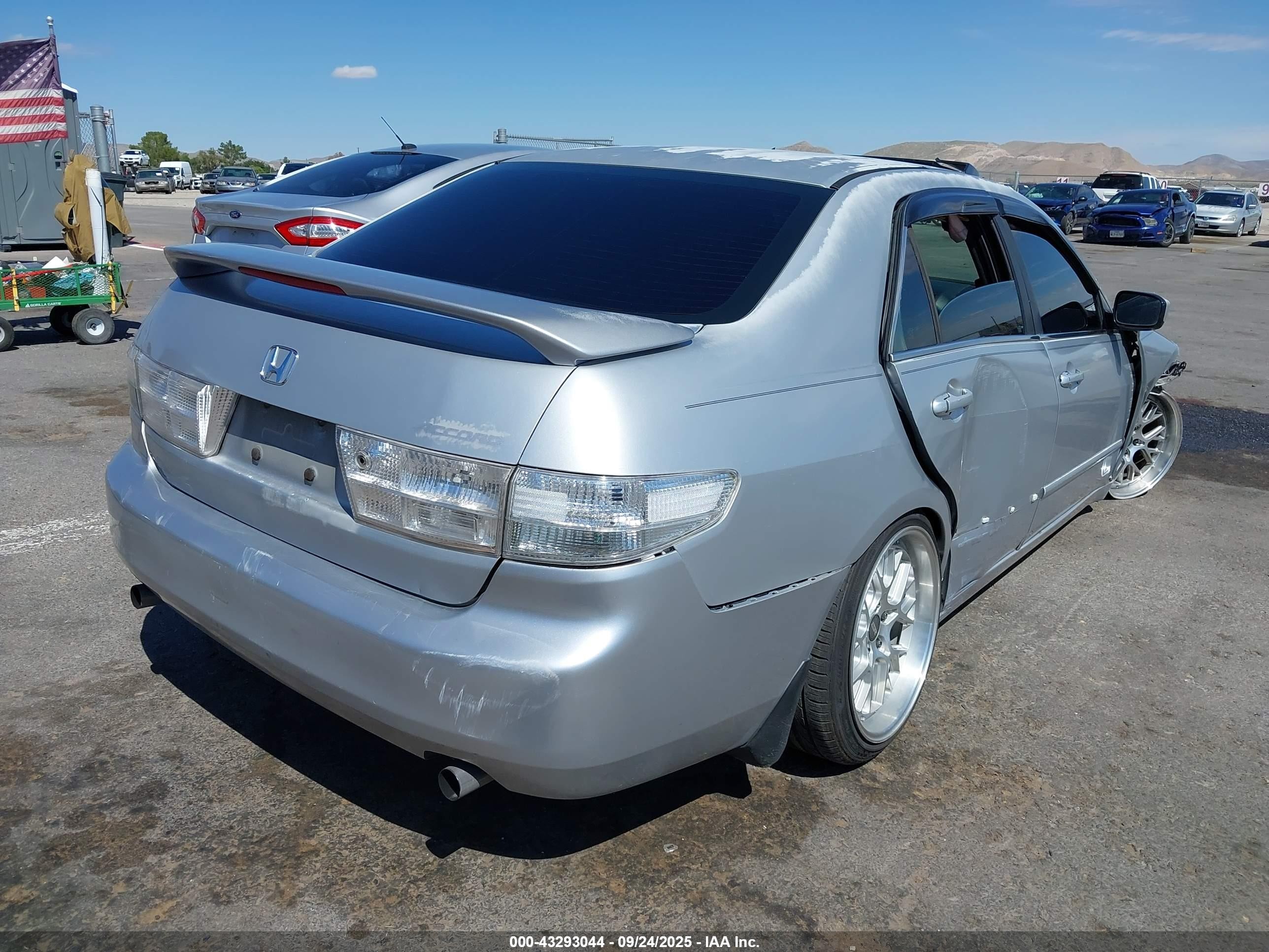 2003 Honda Accord 3.0 Ex Silver vin: 1HGCM66503A022197