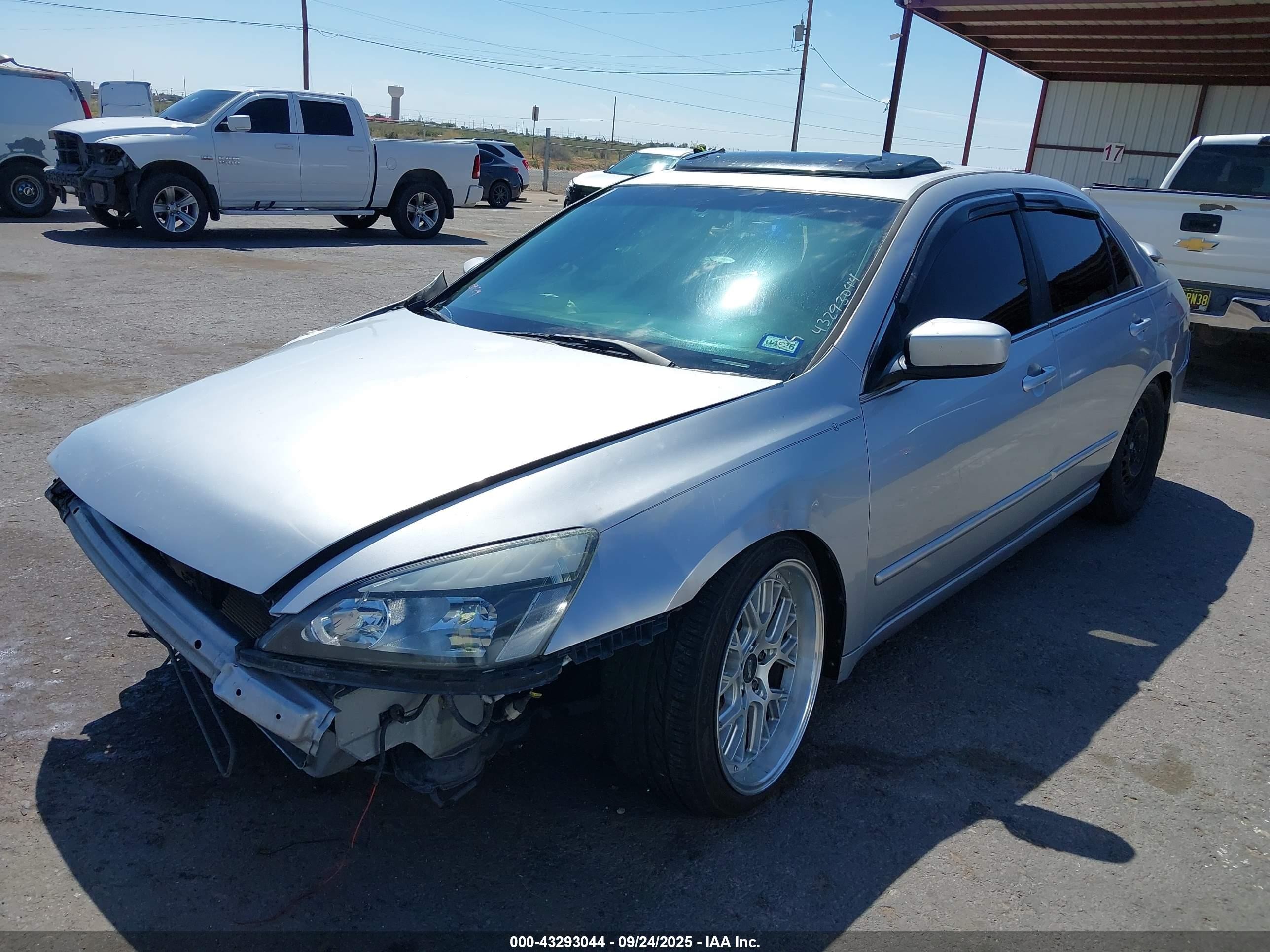 2003 Honda Accord 3.0 Ex Silver vin: 1HGCM66503A022197