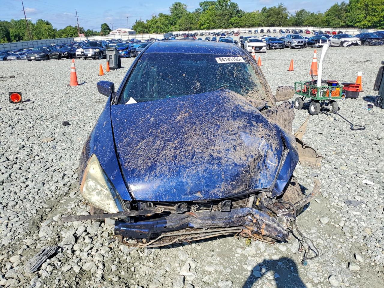 2003 Honda Accord Ex Blue vin: 1HGCM66503A023429