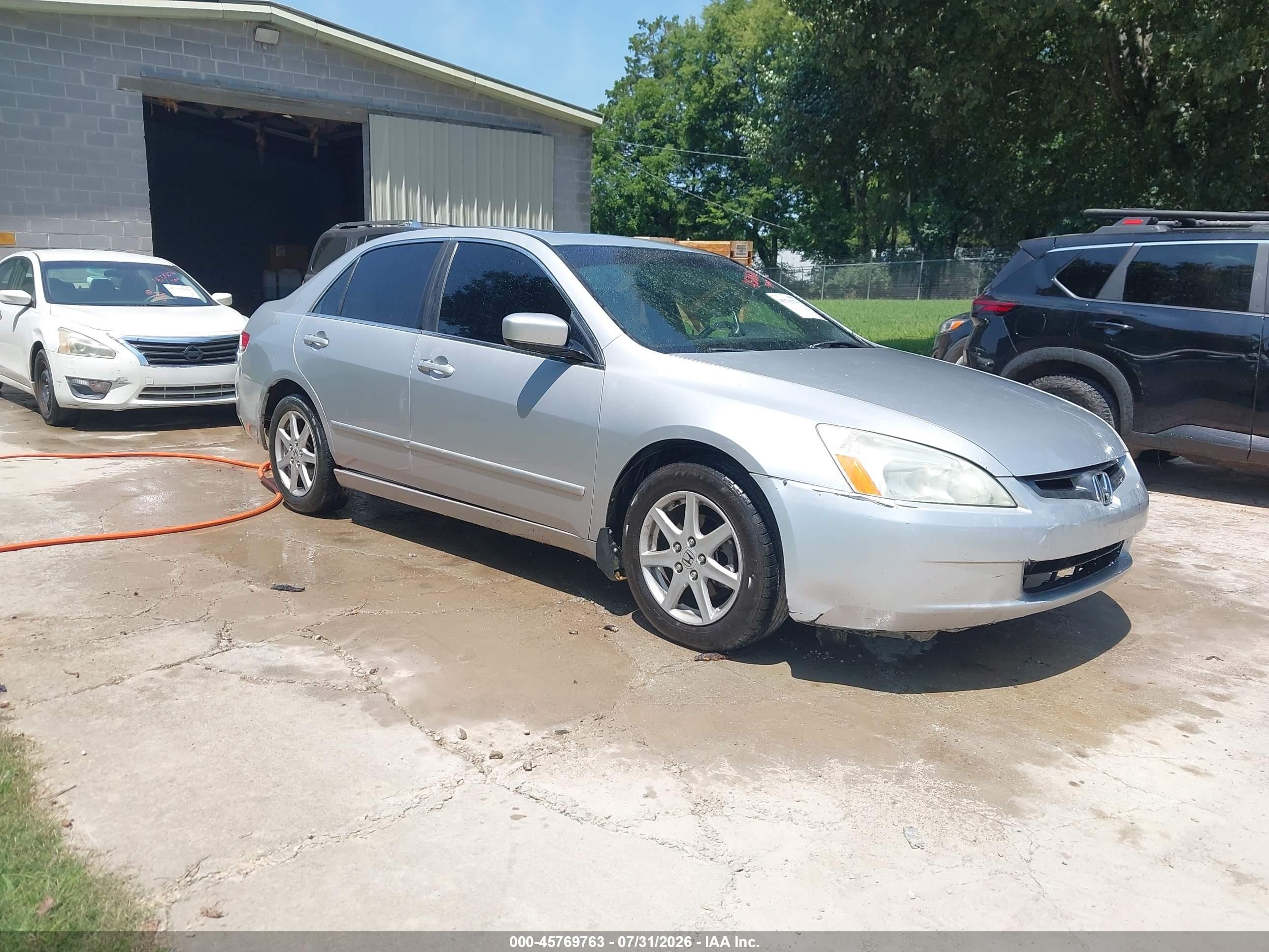 2003 Honda Accord 3.0 Ex Silver vin: 1HGCM66503A035600