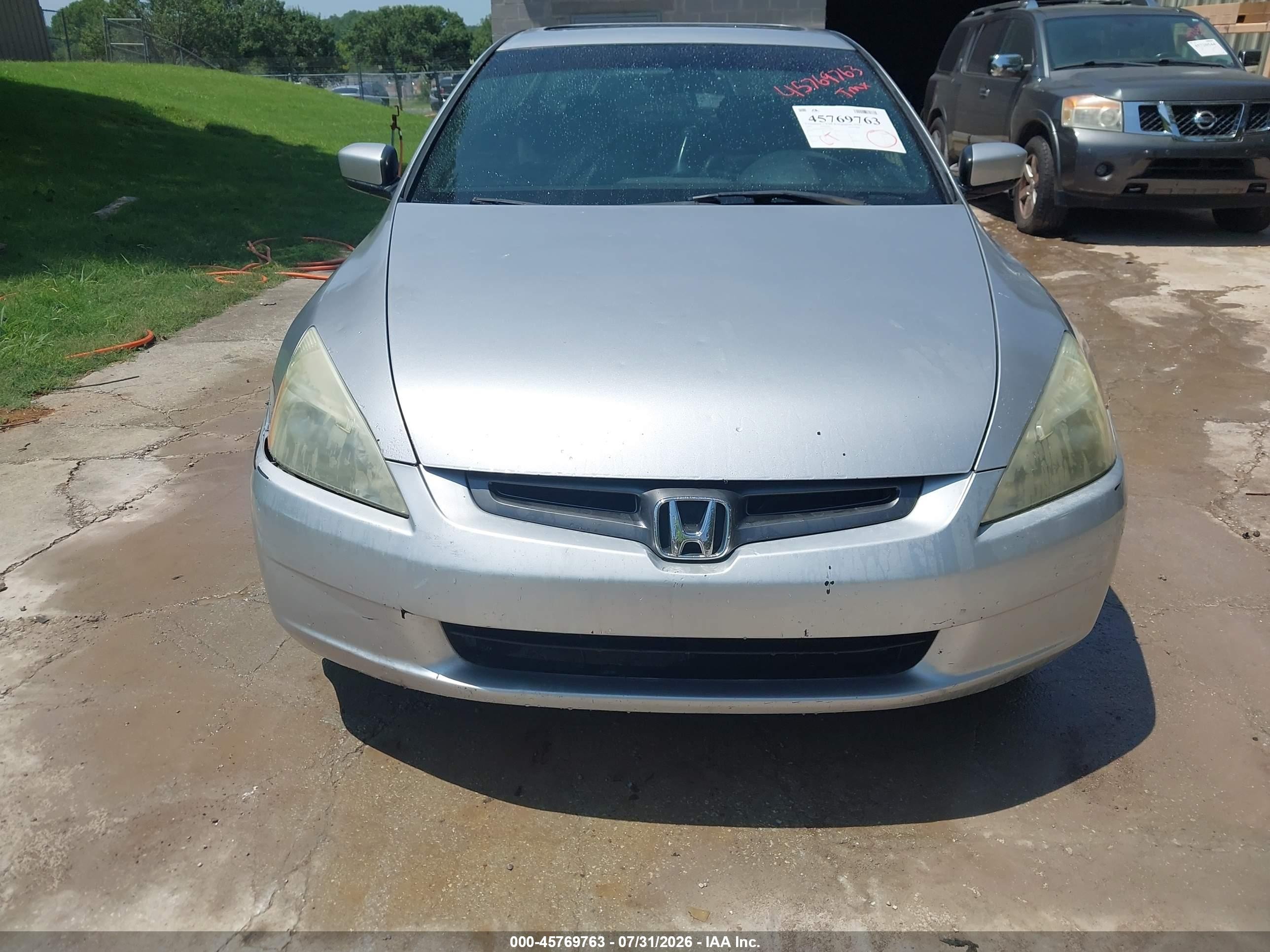 2003 Honda Accord 3.0 Ex Silver vin: 1HGCM66503A035600