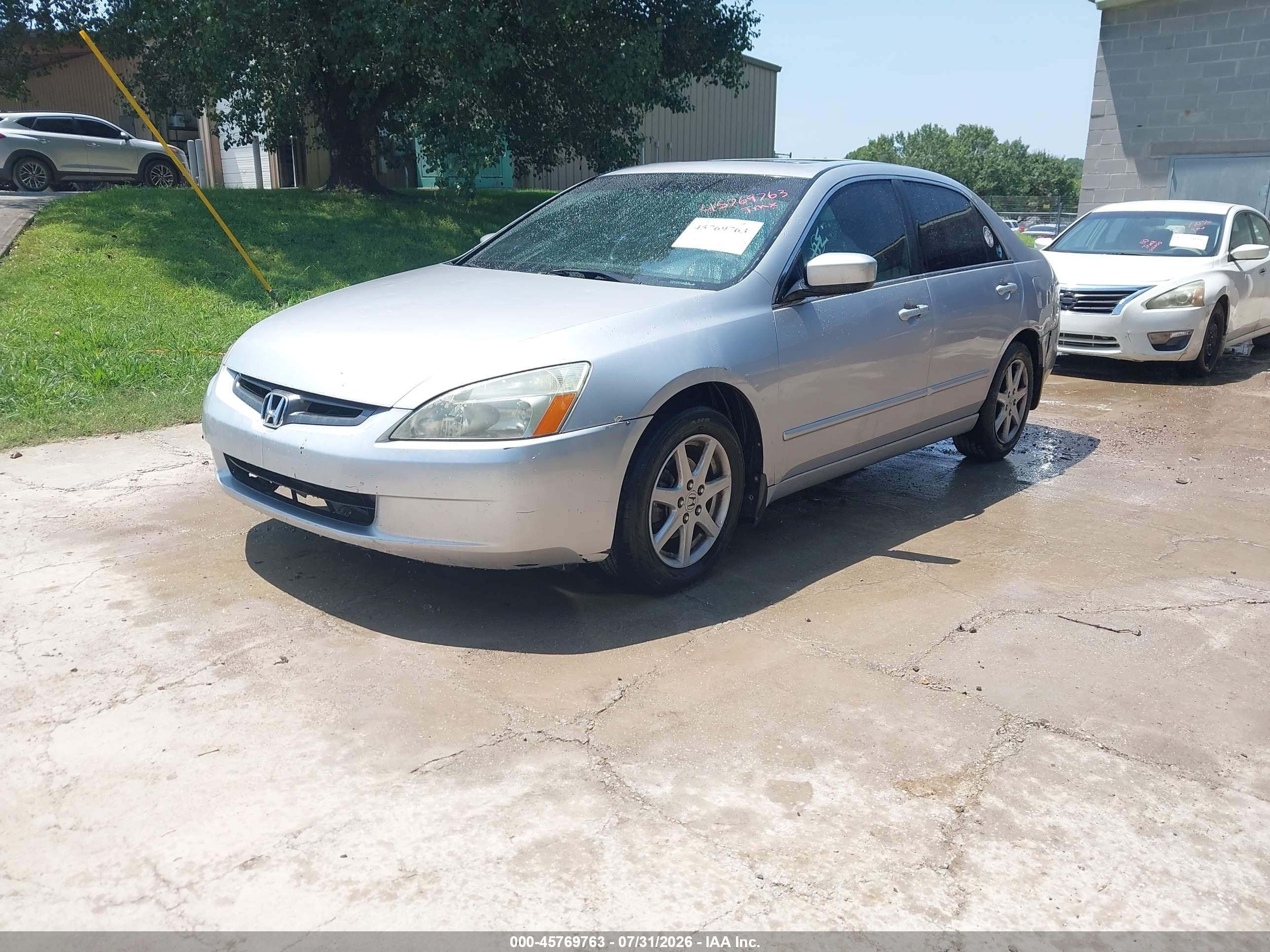 2003 Honda Accord 3.0 Ex Silver vin: 1HGCM66503A035600