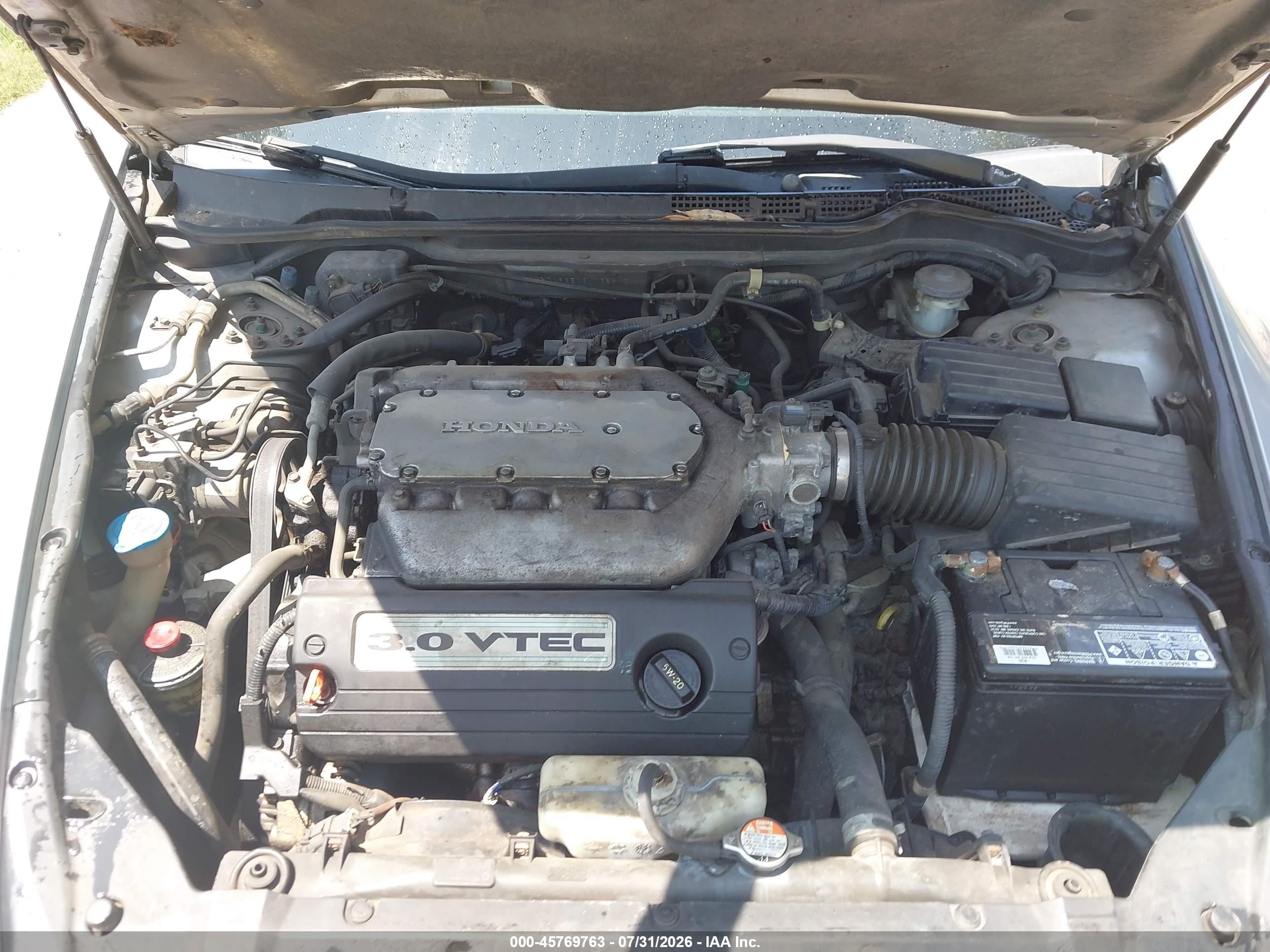 2003 Honda Accord 3.0 Ex Silver vin: 1HGCM66503A035600
