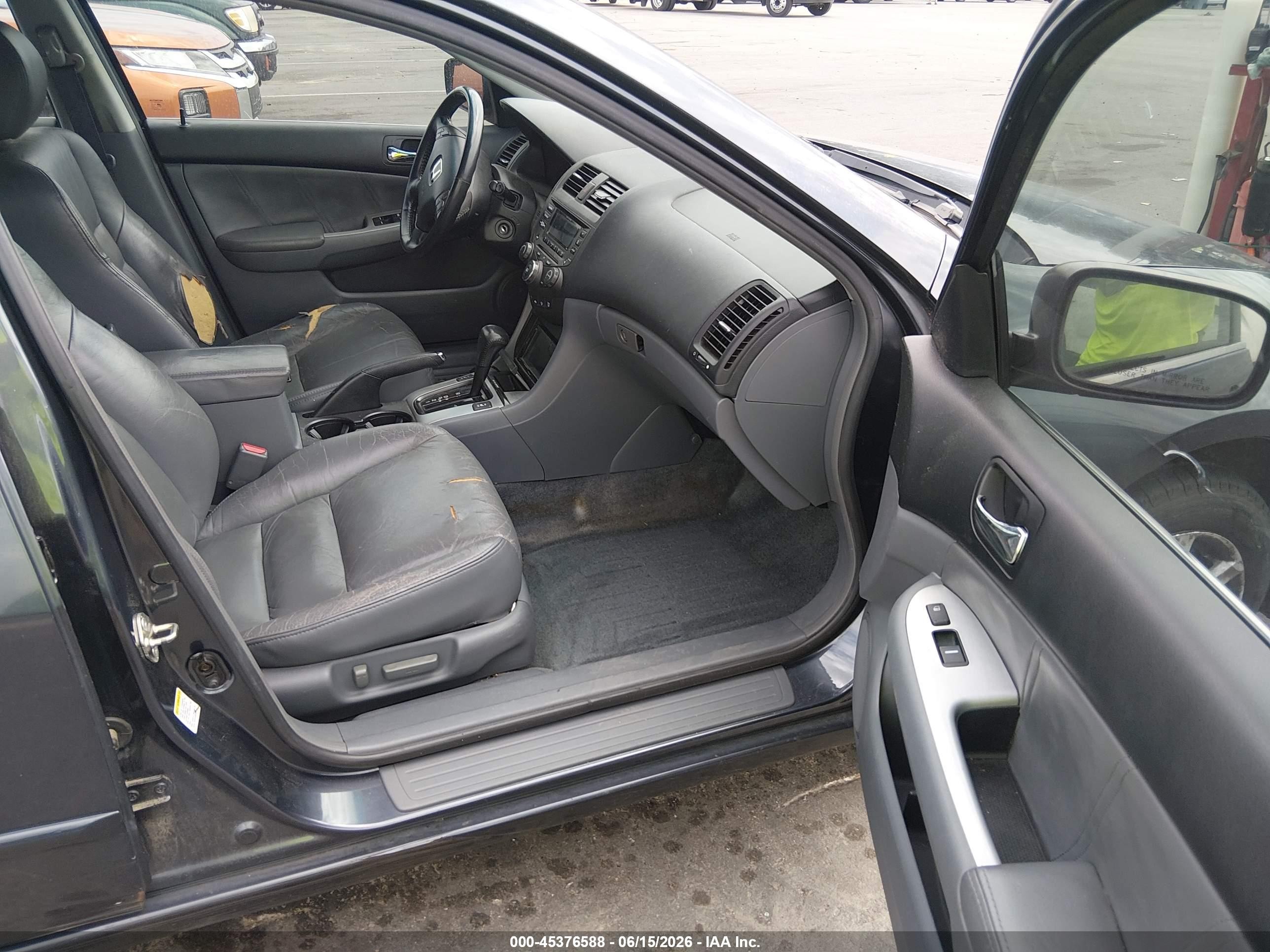 2003 Honda Accord 3.0 Ex Blue vin: 1HGCM66503A045866