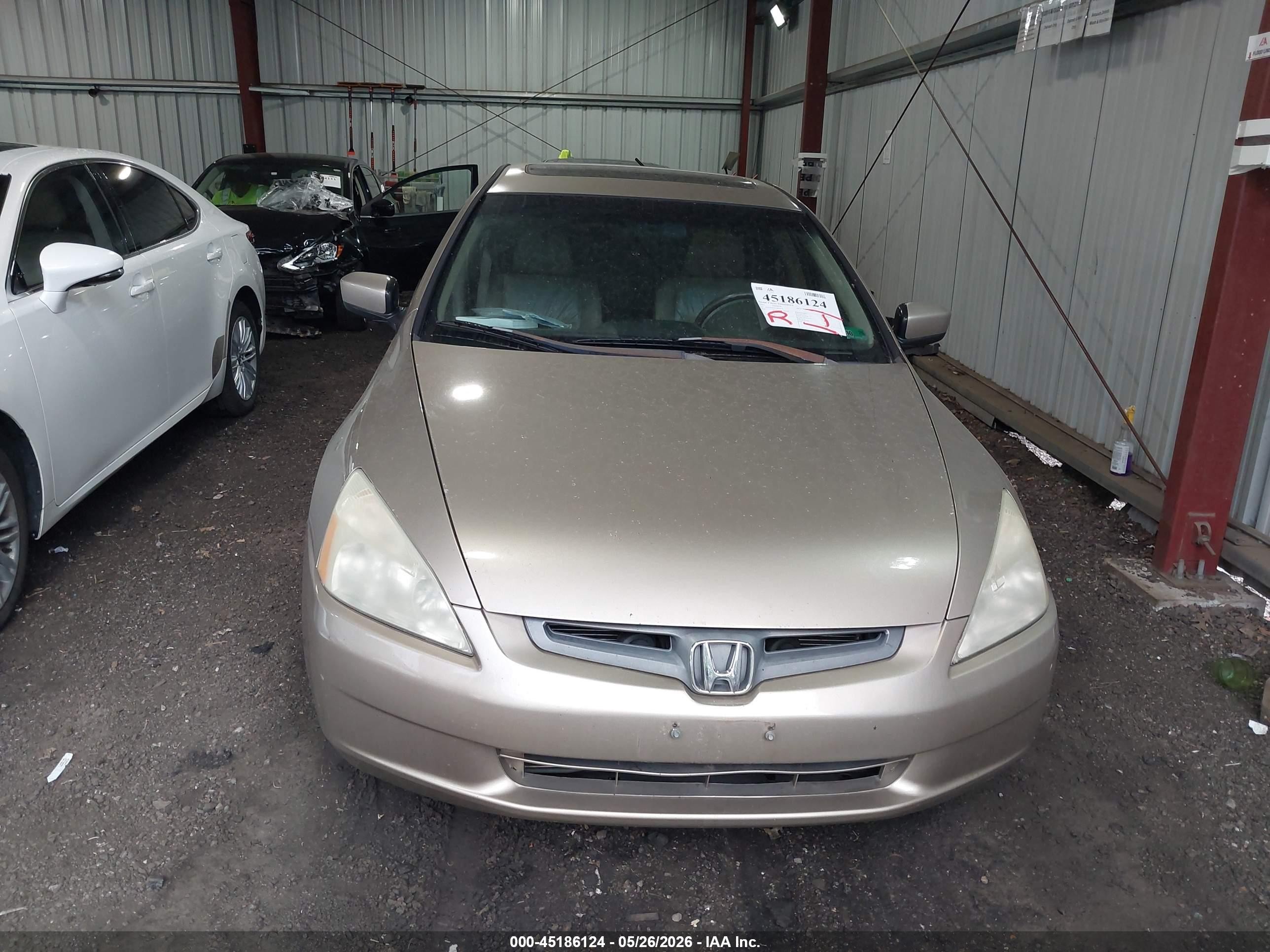 2003 Honda Accord 3.0 Ex Золотой vin: 1HGCM66503A070220