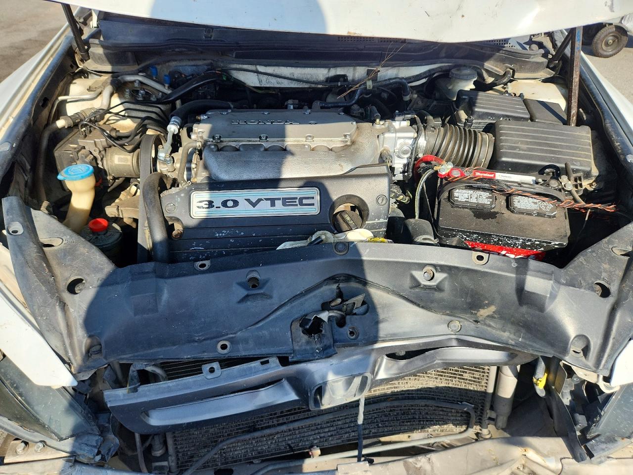 2003 Honda Accord Ex White vin: 1HGCM66503A075255