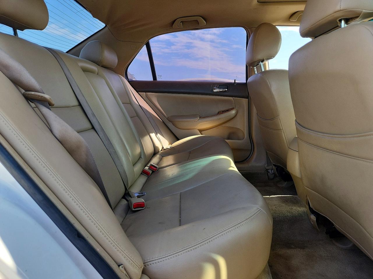 2003 Honda Accord Ex White vin: 1HGCM66503A075255