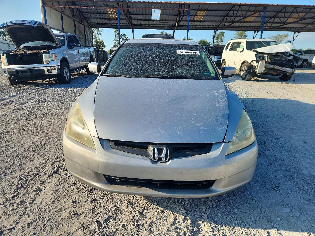 2003 Honda Accord Ex Серебряный vin: 1HGCM66503A079659