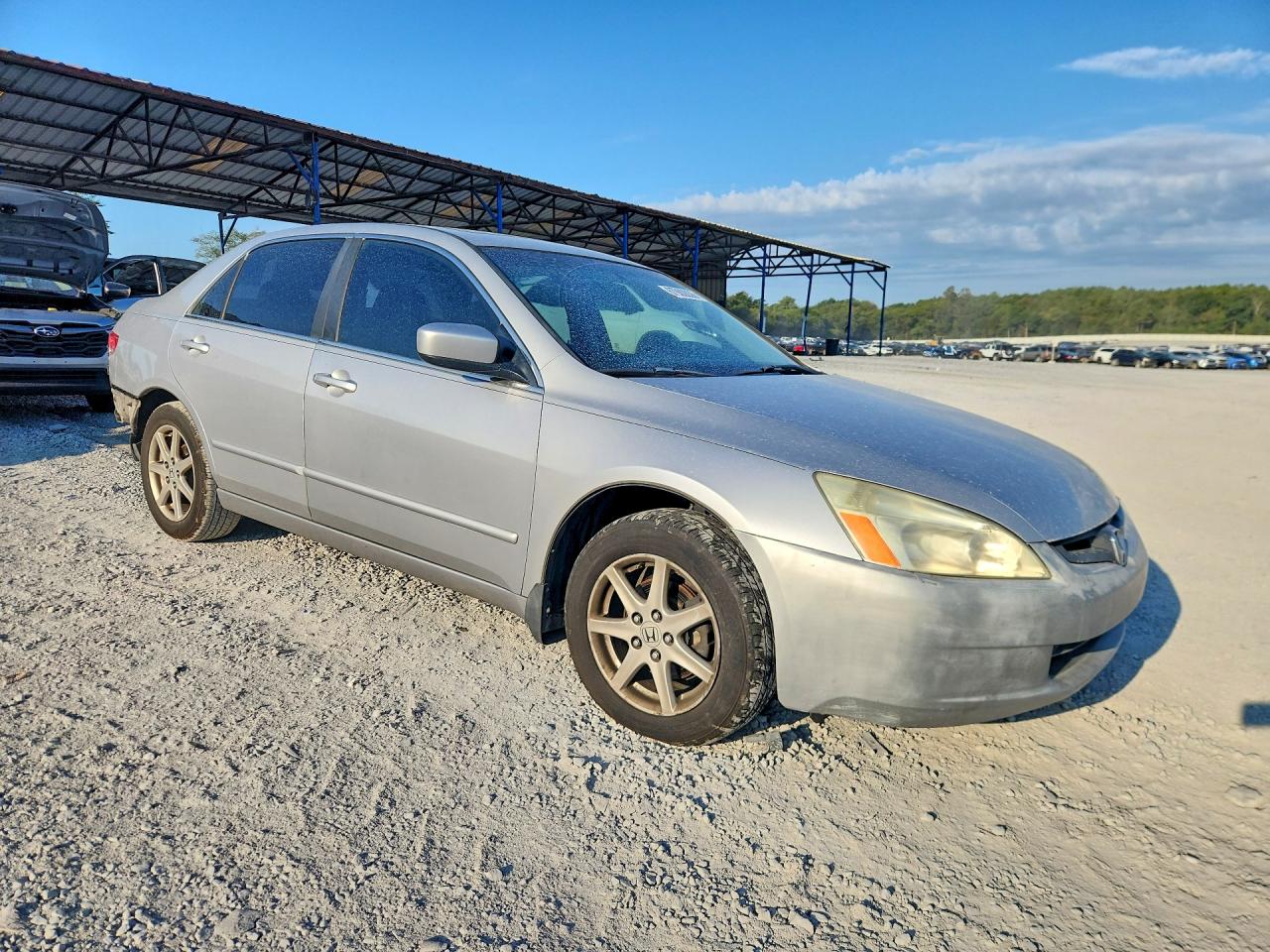 2003 Honda Accord Ex Серебряный vin: 1HGCM66503A079659