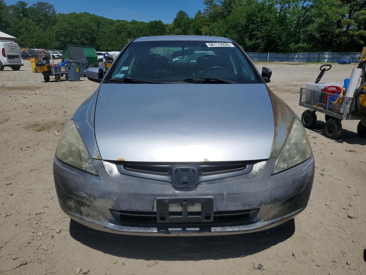 2003 Honda Accord Ex Silver vin: 1HGCM66503A098096