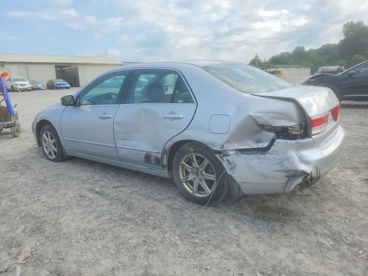 2003 Honda Accord Ex Silver vin: 1HGCM66503A103748