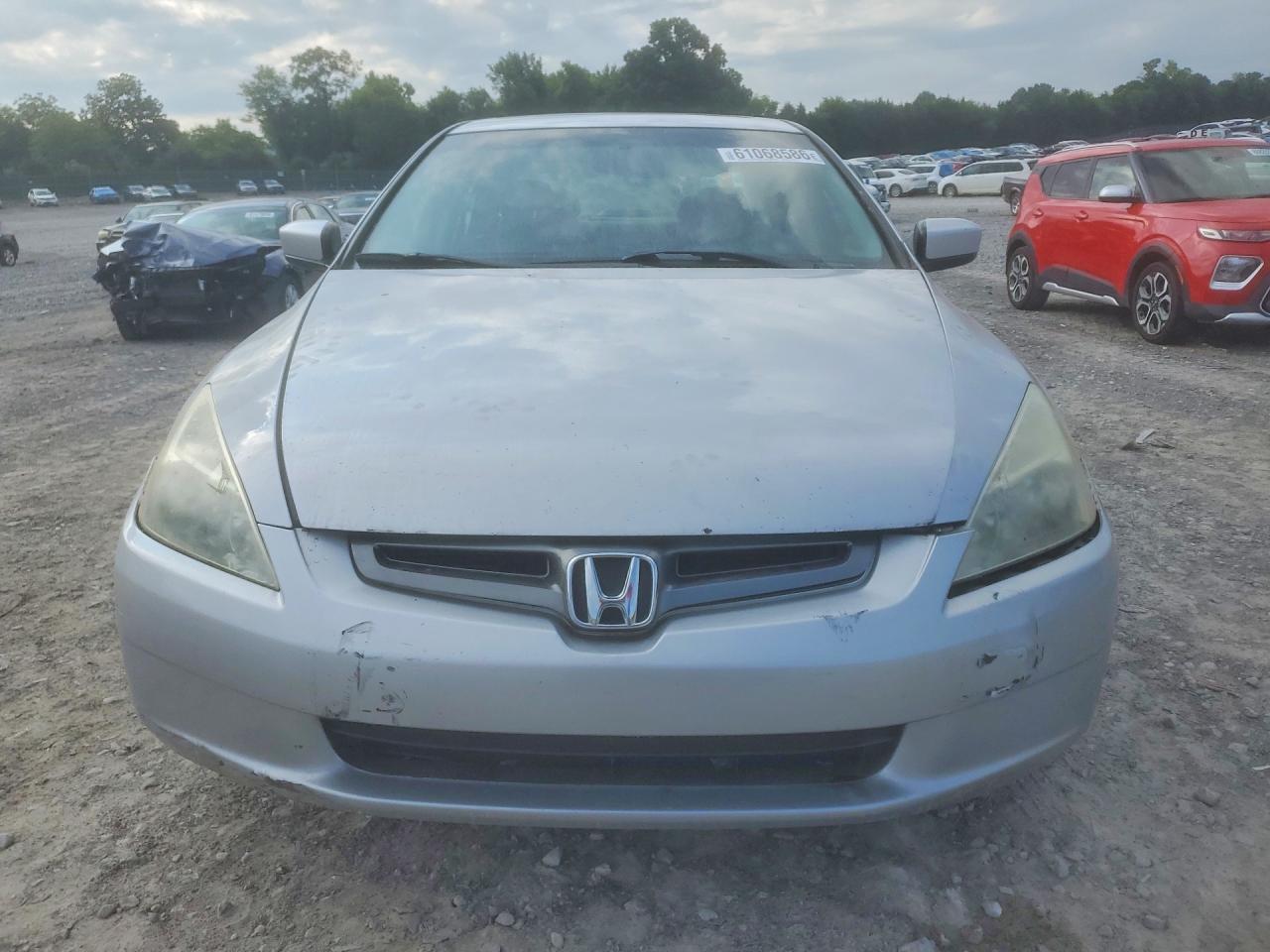 2003 Honda Accord Ex Silver vin: 1HGCM66503A103748
